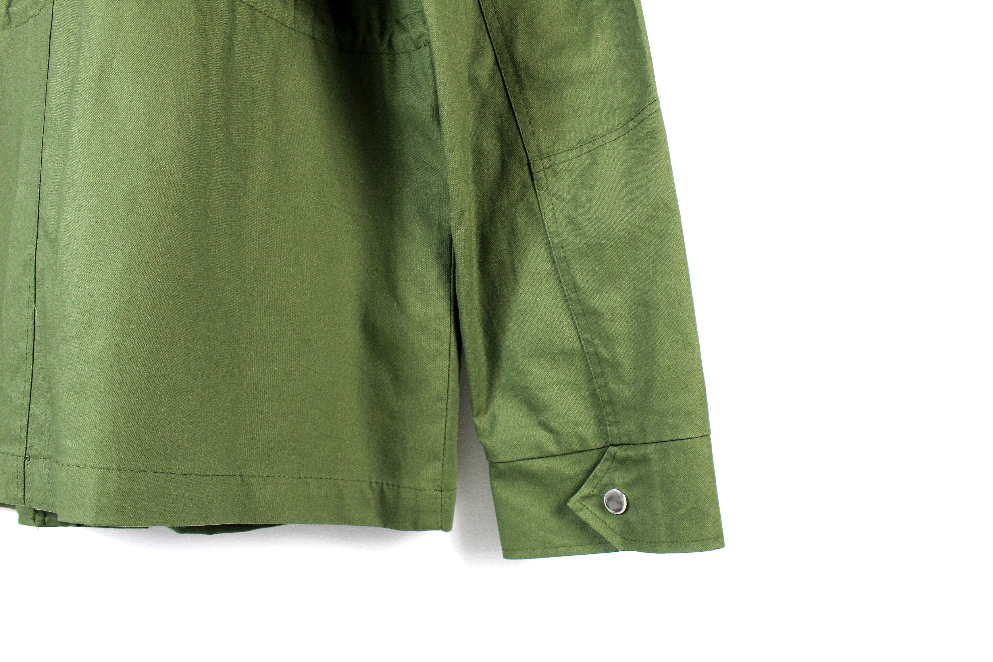Vintage NOS 90s vintage Army olive green khaki field jacket DS M L Size US L / EU 52-54 / 3 - 5 Thumbnail