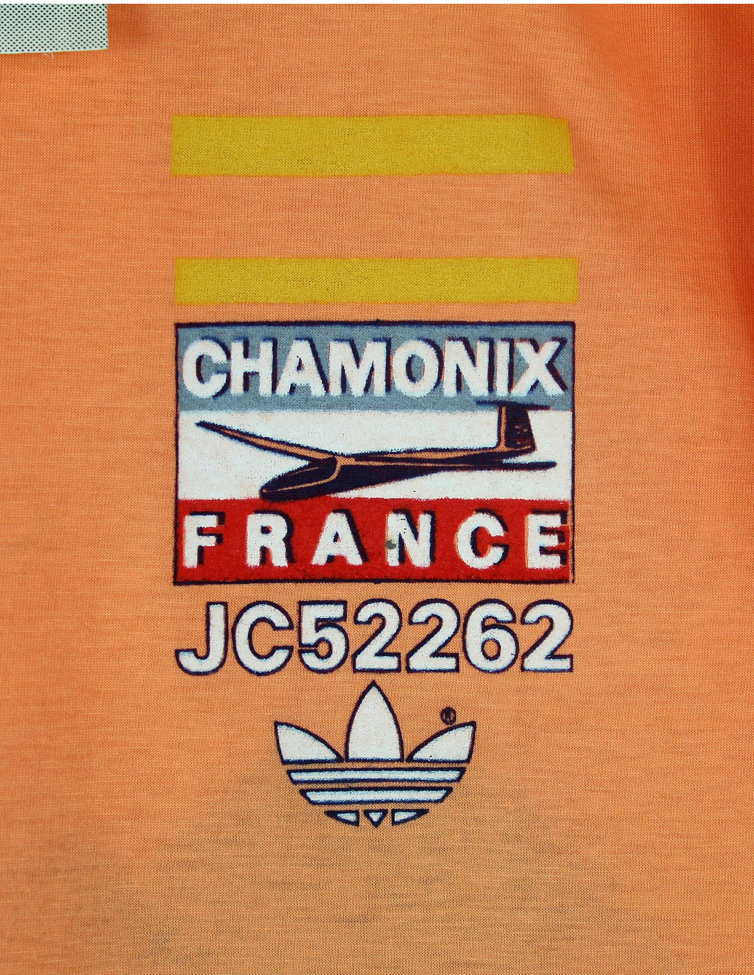 Adidas NOS 80s vintage adidas Chamonix France t-shirt OG DS Spain Size US S / EU 44-46 / 1 - 6 Thumbnail