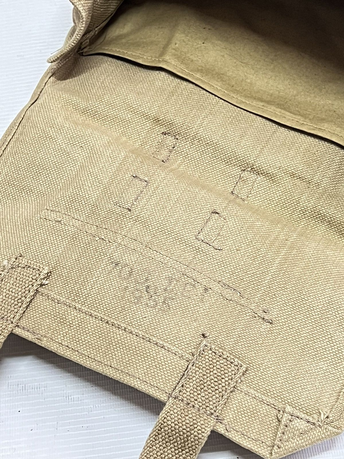Vintage Rare Vintage Military 50s Sling Bag . Size 32 - 9 Thumbnail