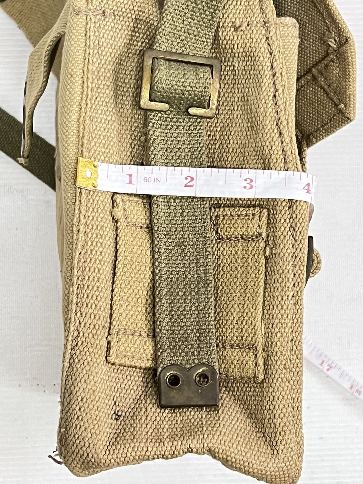 Vintage Rare Vintage Military 50s Sling Bag . Size 32 - 7 Thumbnail