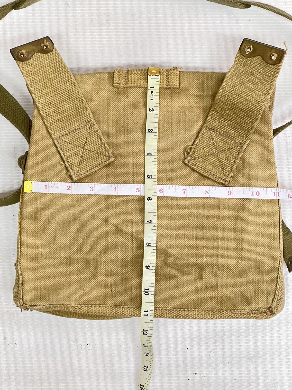 Vintage Rare Vintage Military 50s Sling Bag . Size 32 - 6 Thumbnail