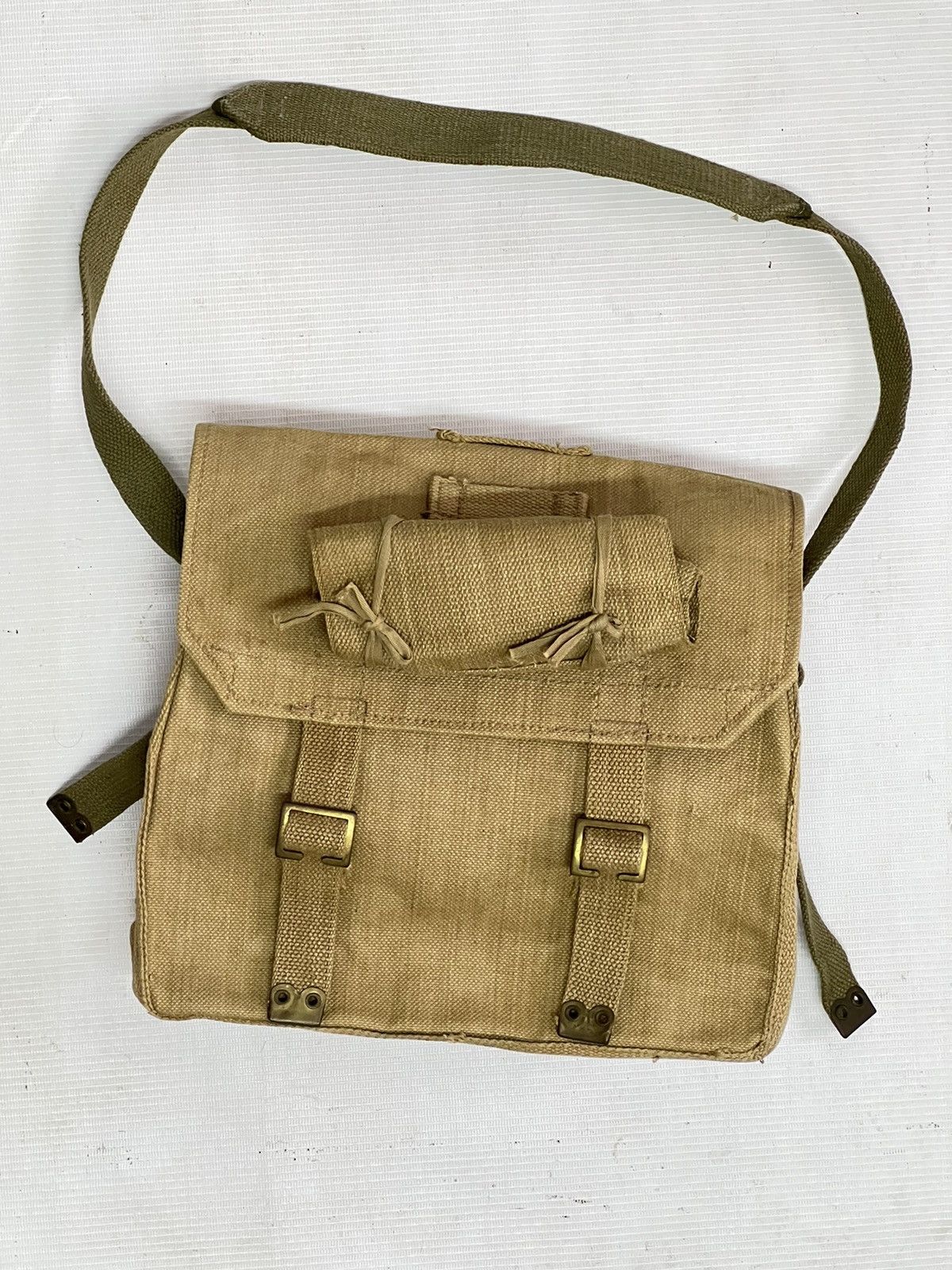 Vintage Rare Vintage Military 50s Sling Bag . Size 32 - 2 Thumbnail