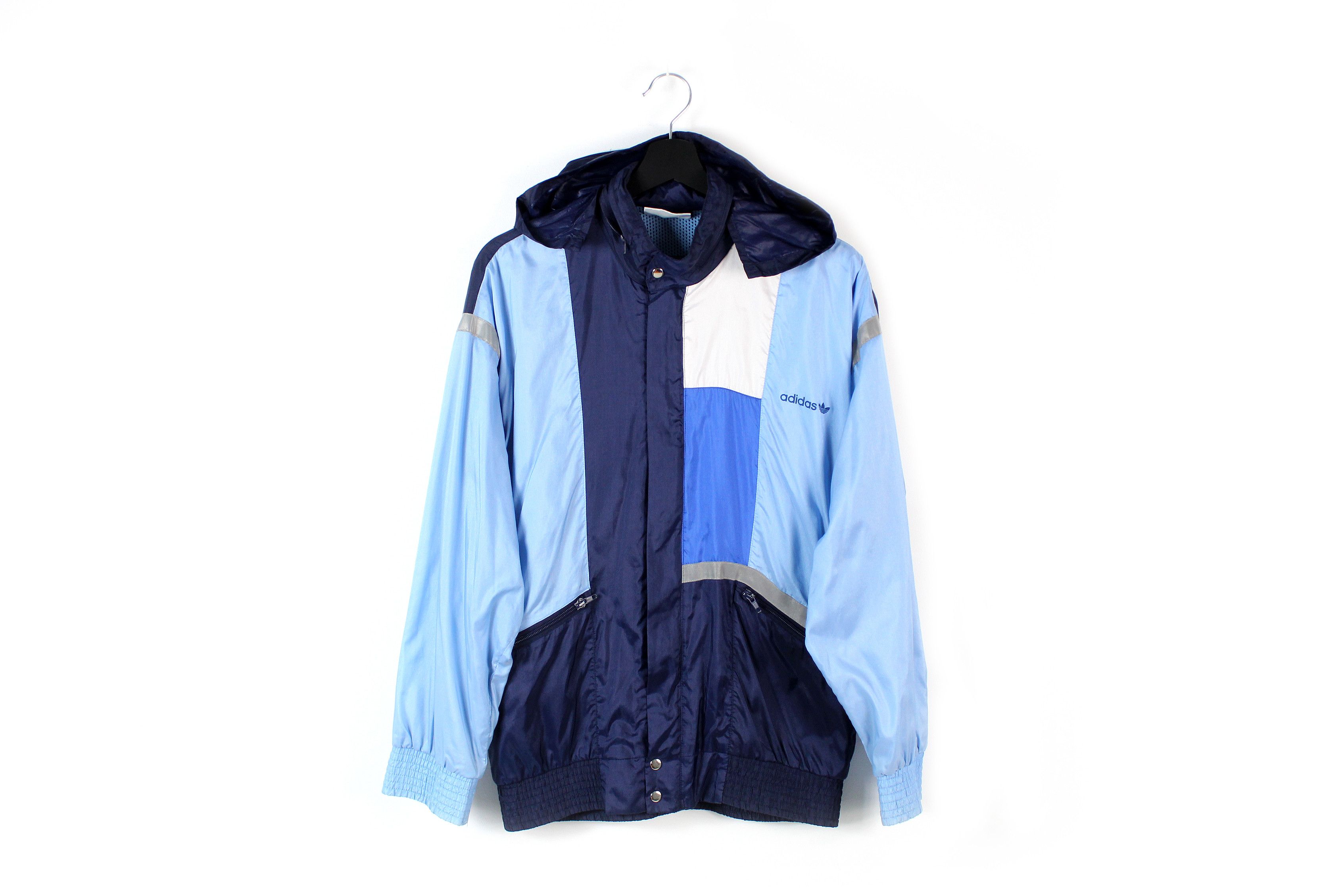 Adidas 90s vintage adidas Originals soft shell jacket rain OG Size US S / EU 44-46 / 1 - 1 Thumbnail