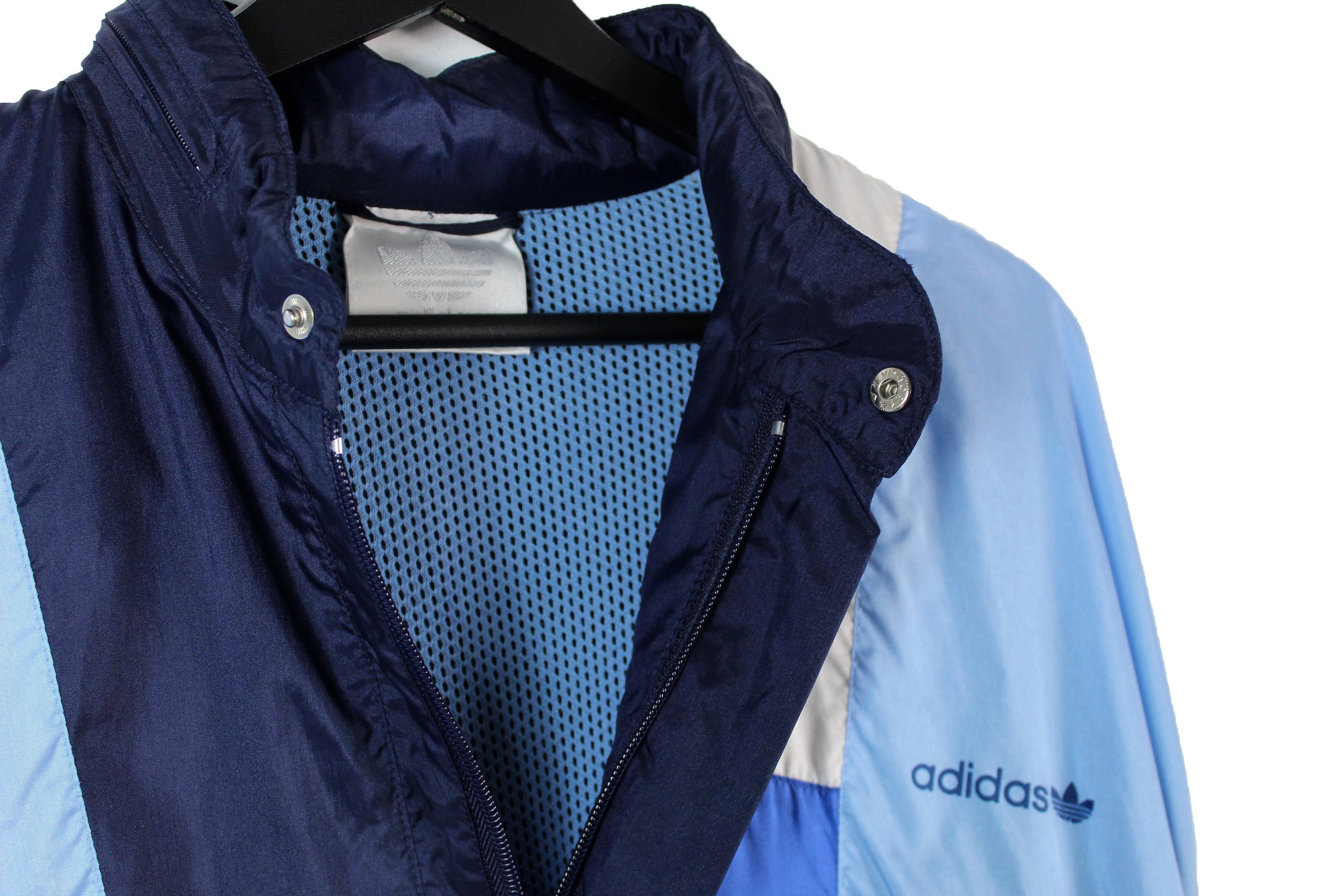 Adidas 90s vintage adidas Originals soft shell jacket rain OG Size L / US 10 / IT 46 - 3 Thumbnail