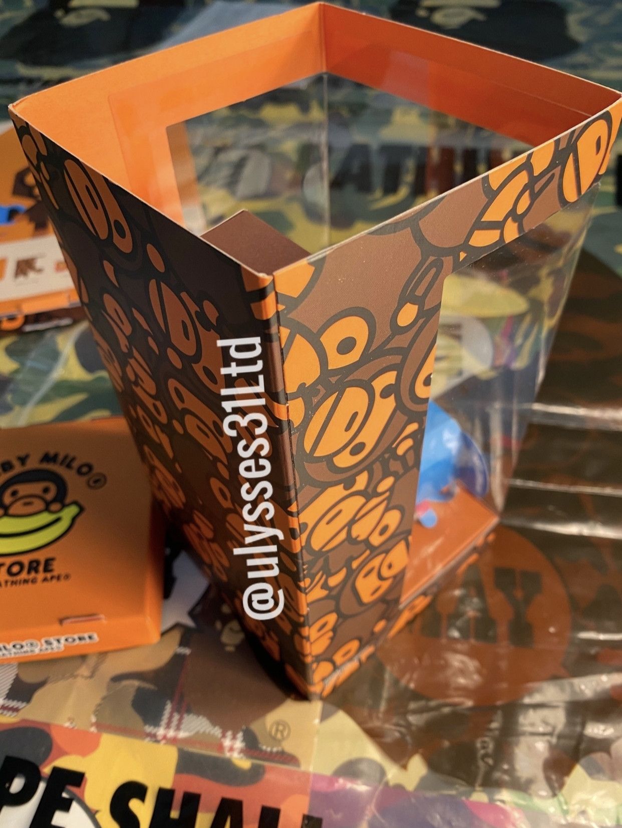 Bape Bape Baby Milo Paper Craft Toy Set Size ONE SIZE - 8 Thumbnail