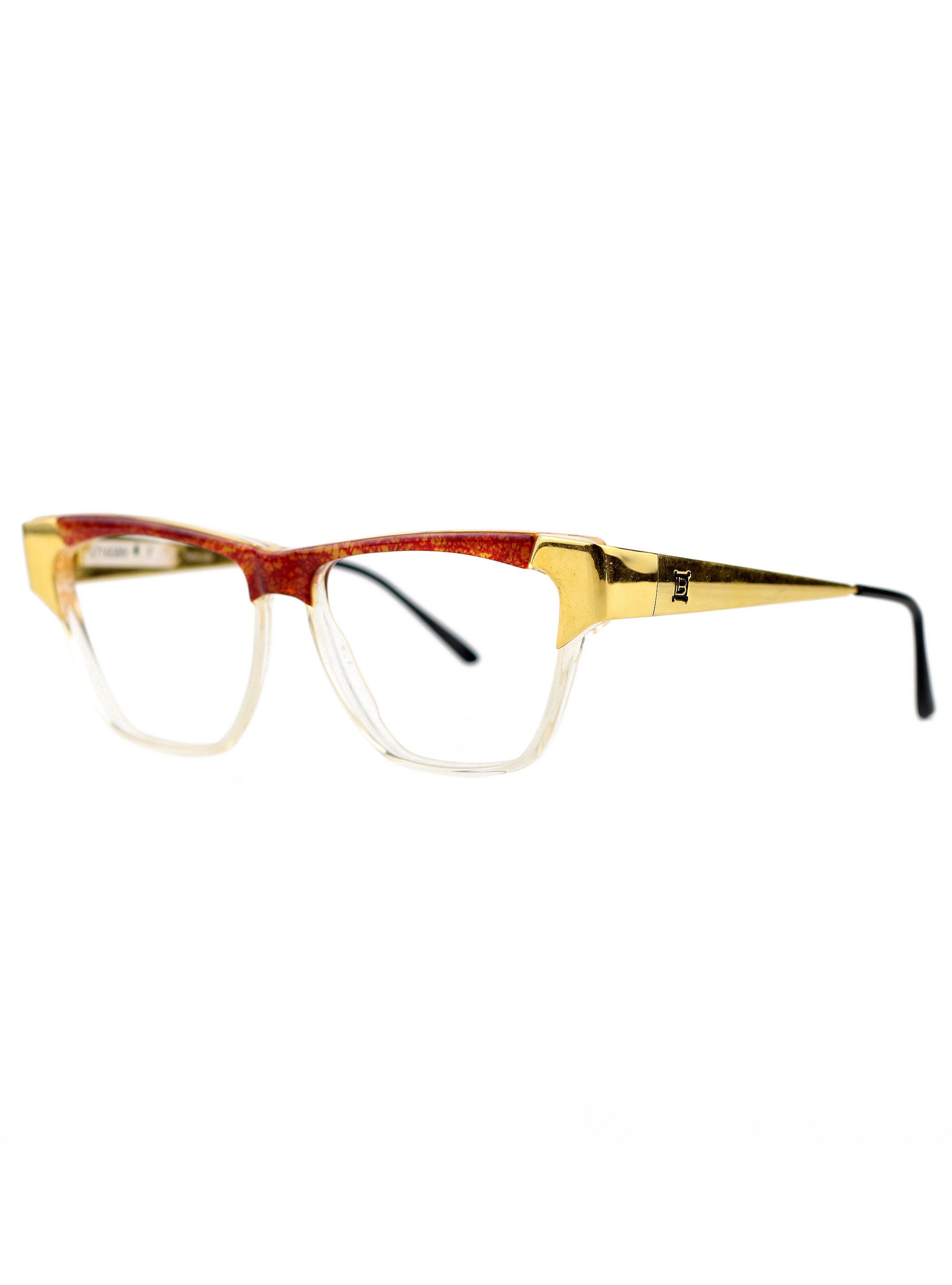 Laura Biagiotti NOS 80s vintage Laura Biagiotti nerd glasses optical frames Size ONE SIZE - 1 Thumbnail