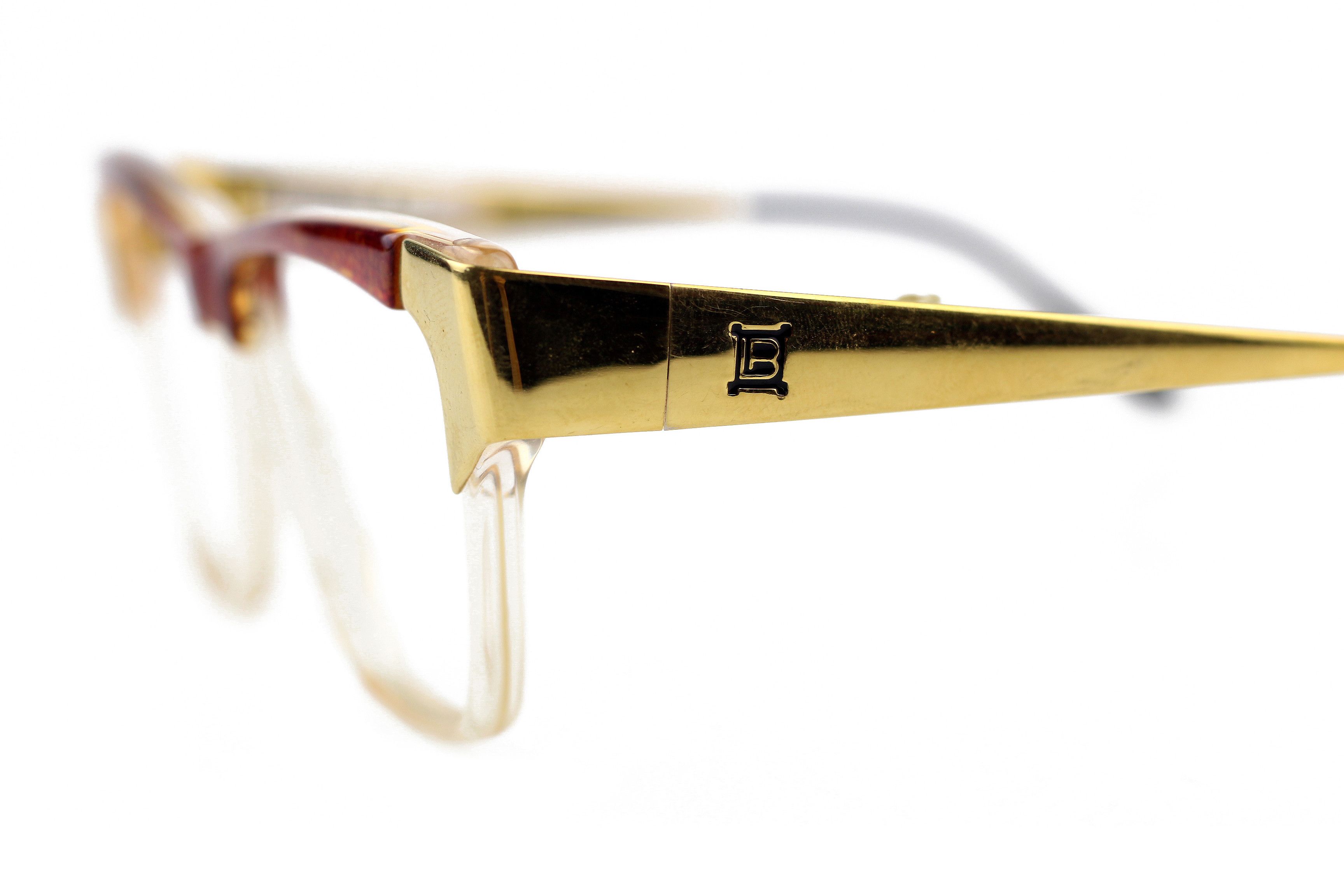Laura Biagiotti NOS 80s vintage Laura Biagiotti nerd glasses optical frames Size ONE SIZE - 4 Thumbnail