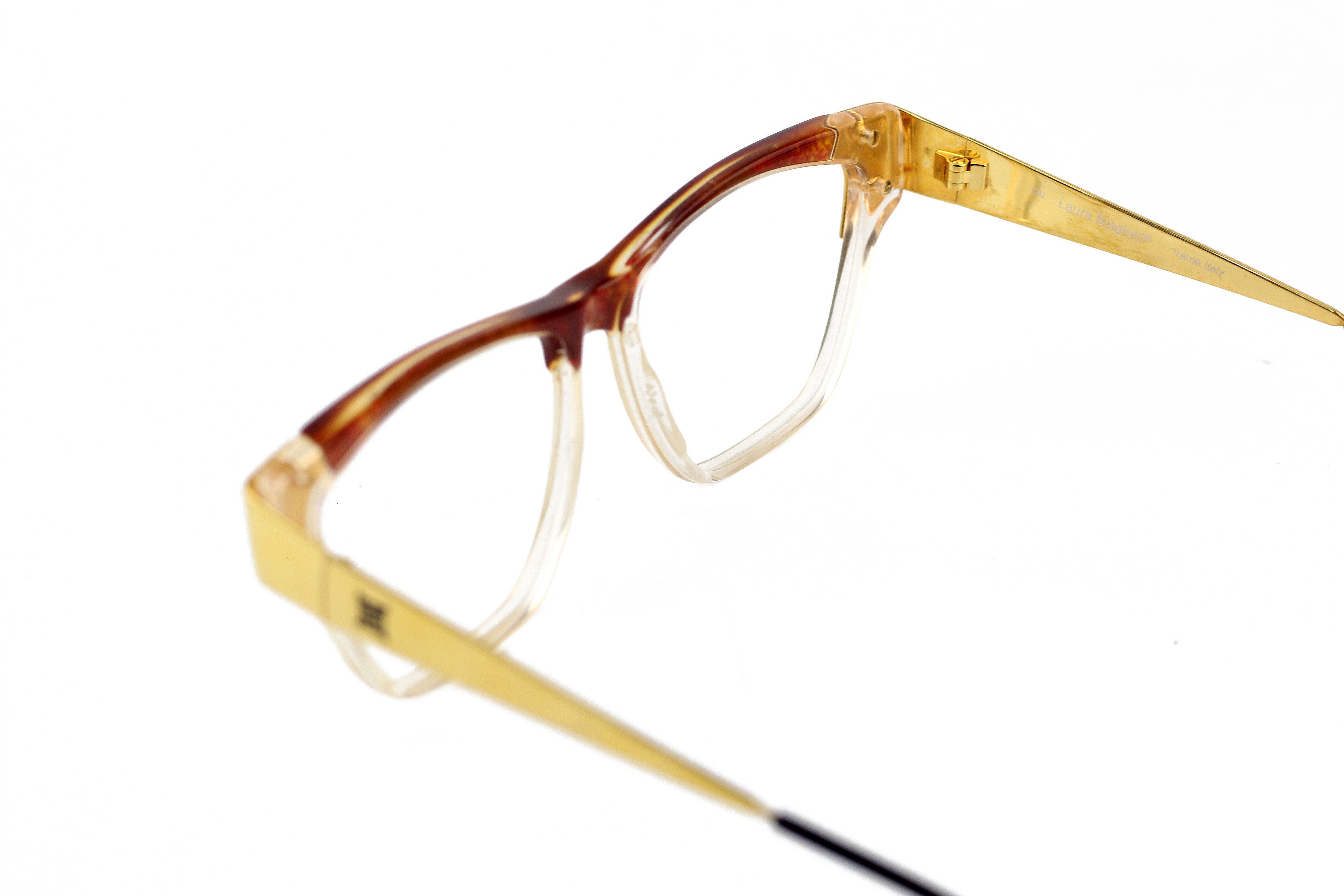 Laura Biagiotti NOS 80s vintage Laura Biagiotti nerd glasses optical frames Size ONE SIZE - 7 Thumbnail