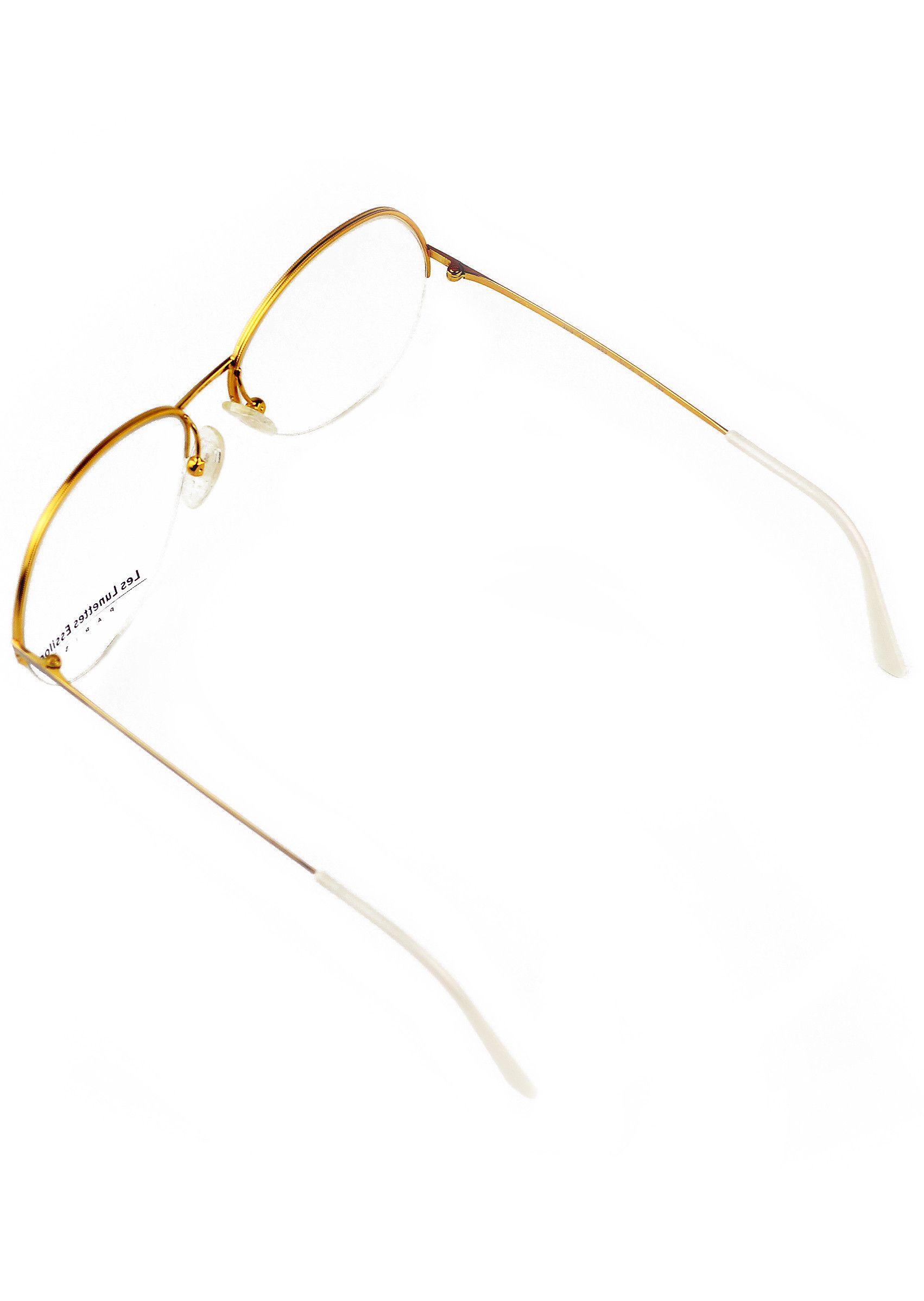 Vintage NOS 80s vintage Essilor half rim glasses optical frames DS Size ONE SIZE - 6 Thumbnail