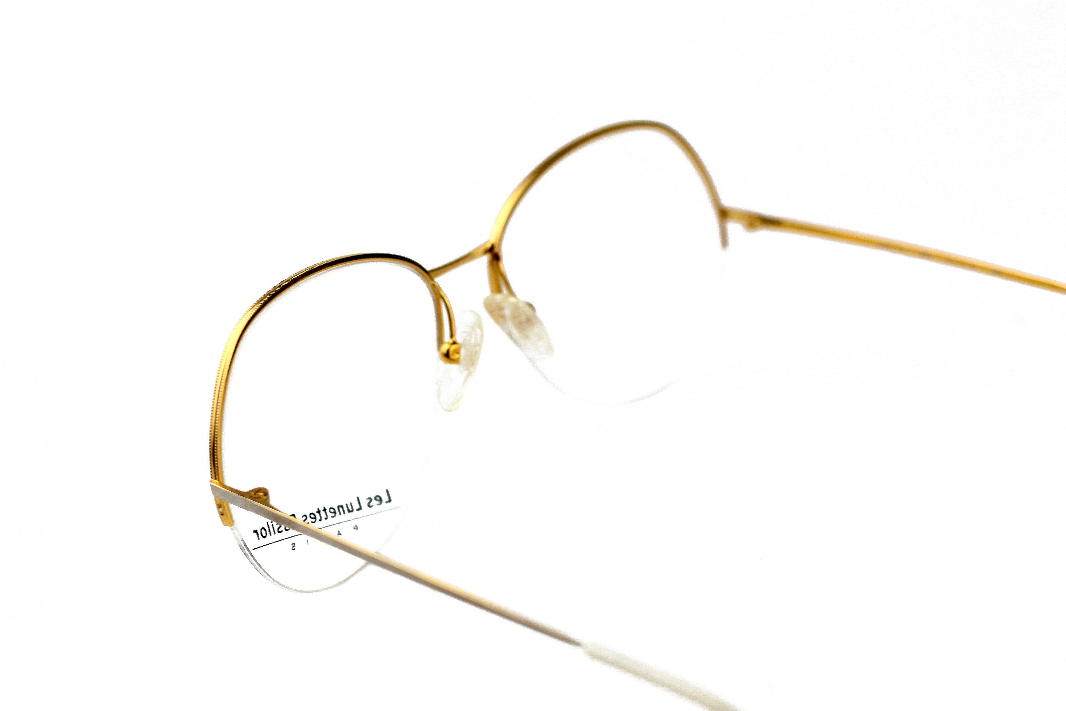 Vintage NOS 80s vintage Essilor half rim glasses optical frames DS Size ONE SIZE - 5 Thumbnail
