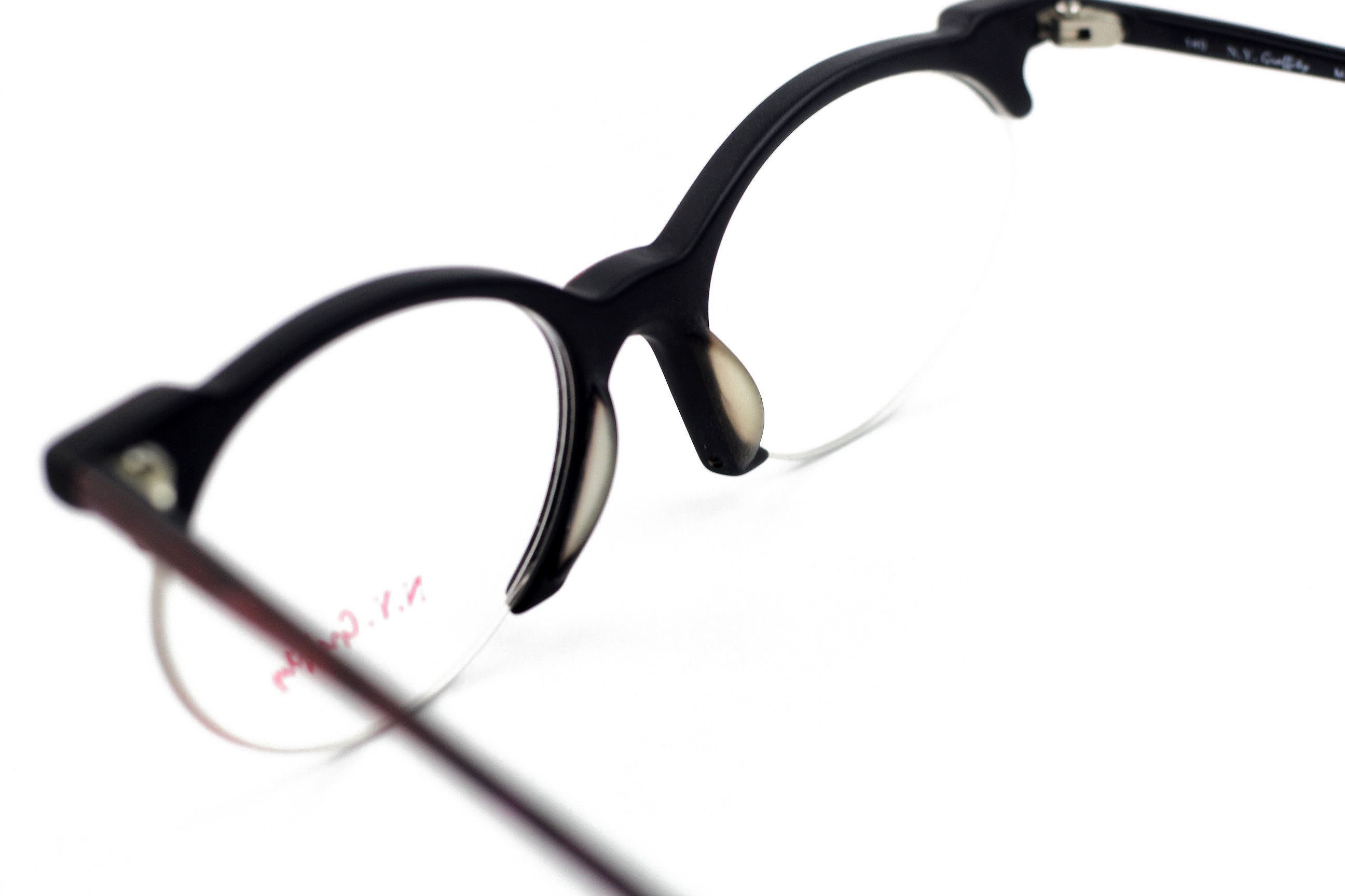 Vintage NOS 80s vintage MAX NY Graffity half rim glasses frames DS Size ONE SIZE - 6 Thumbnail
