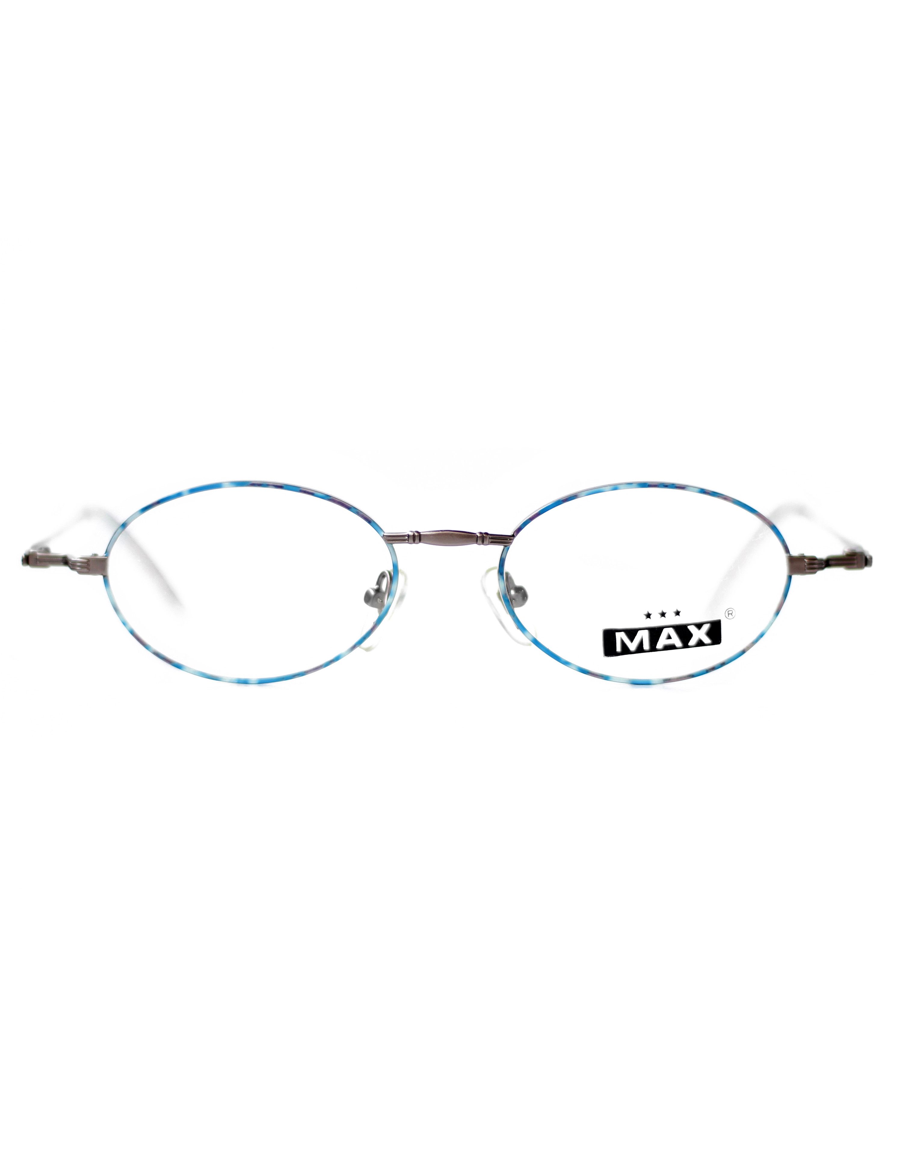 Vintage NOS 90s vintage Max Austria oval glasses metallic frame OG Size ONE SIZE - 1 Thumbnail