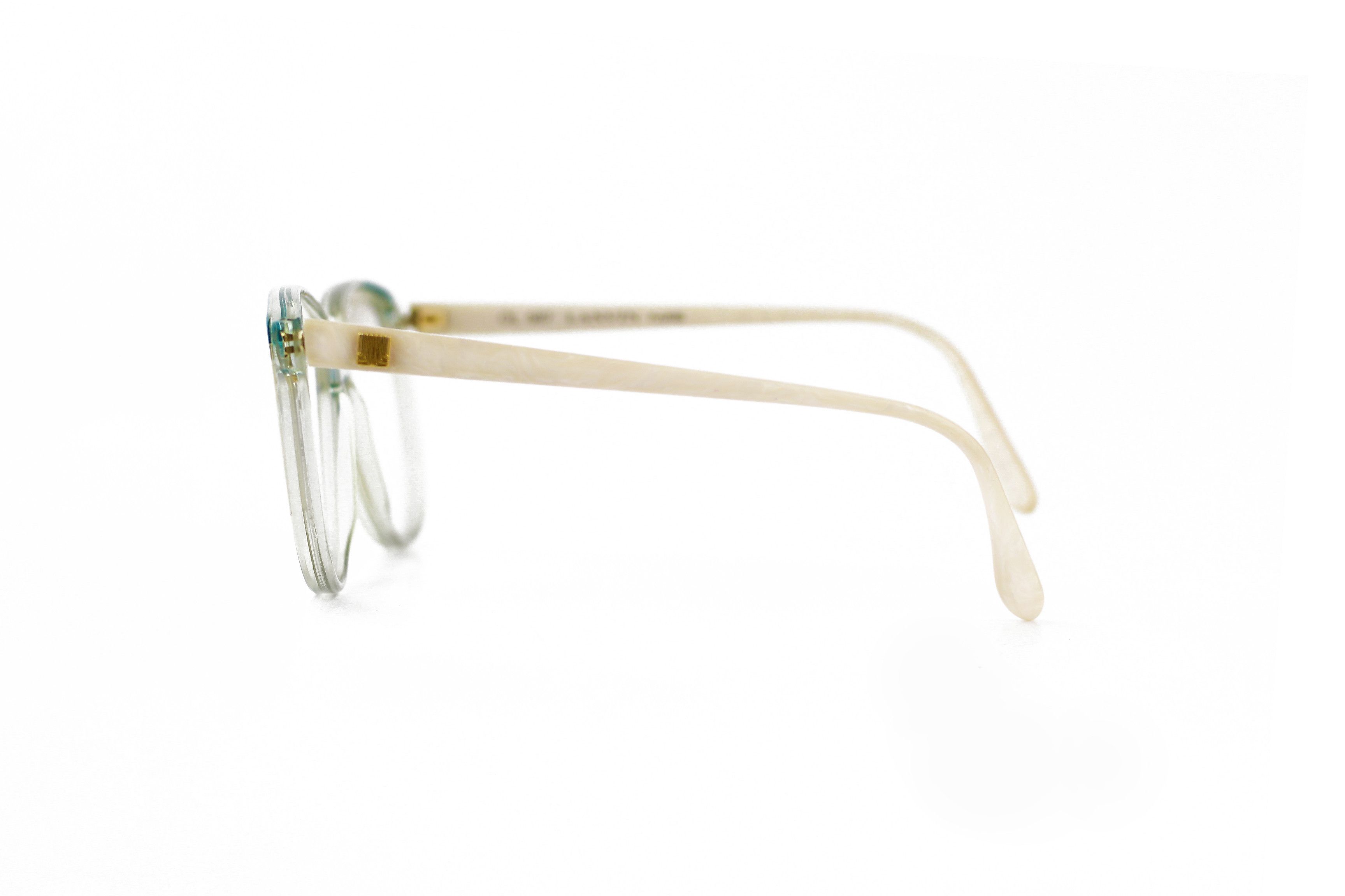 Lanvin NOS 80s Lanvin Paris vintage glasses eyeglasses frames OG Size ONE SIZE - 4 Thumbnail