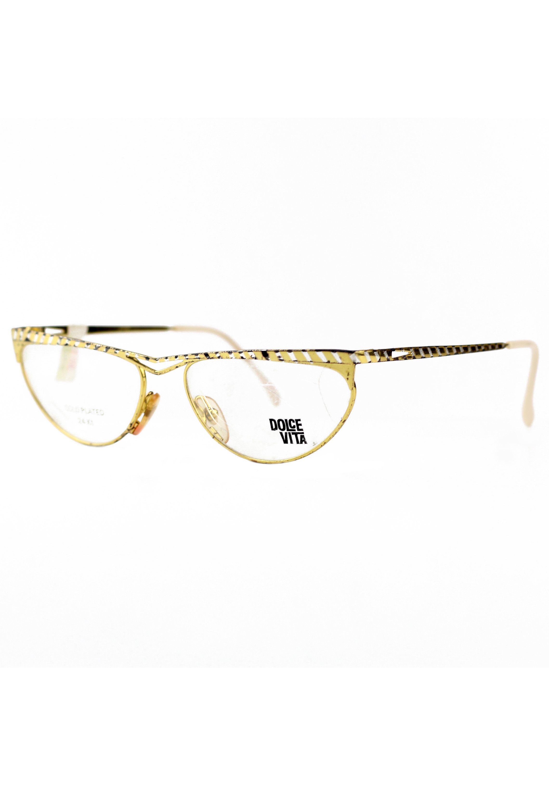 Dolce Vita NOS 80s Dolce Vita 24K vintage reading glasses gold Size ONE SIZE - 1 Thumbnail