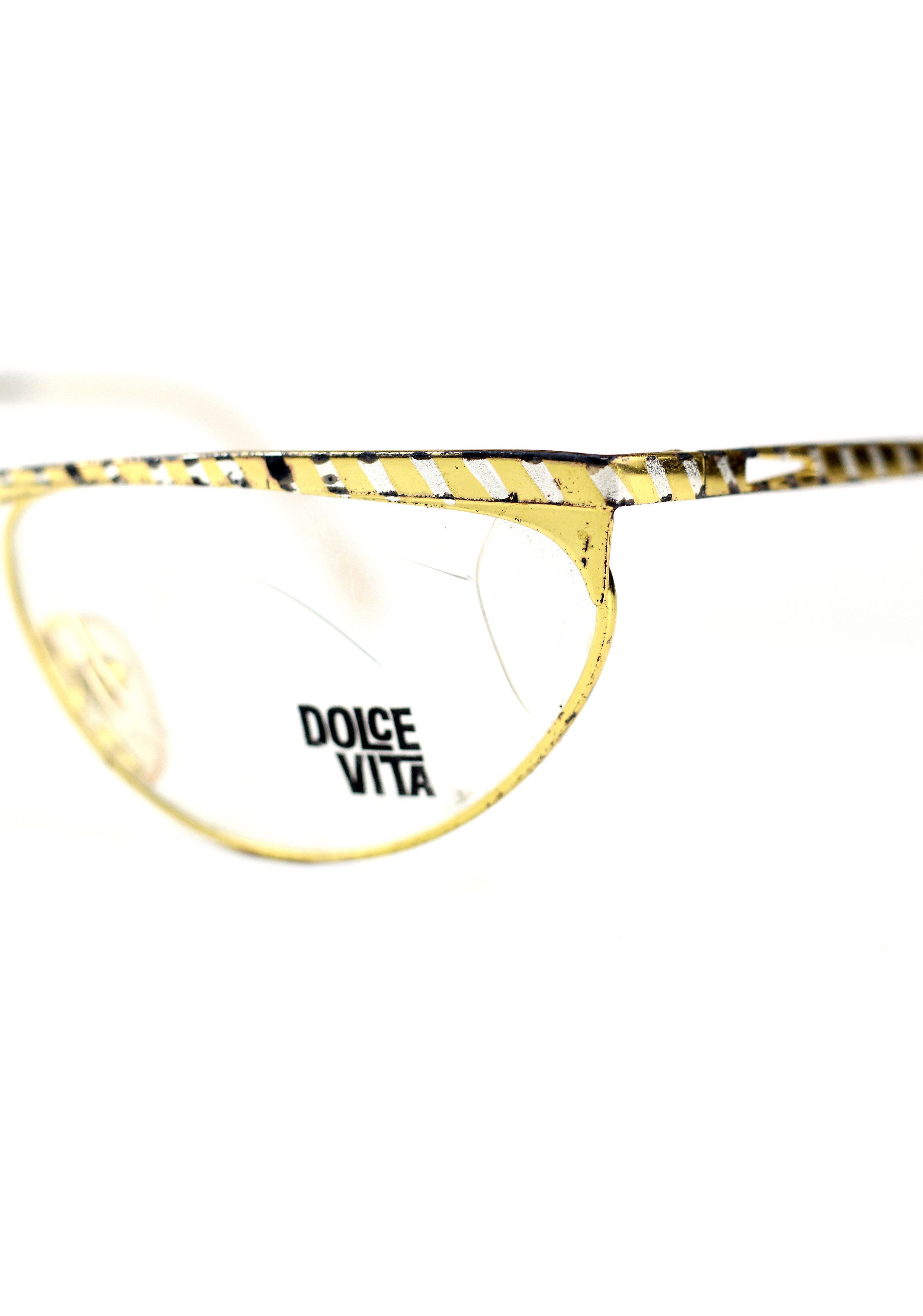 Dolce Vita NOS 80s Dolce Vita 24K vintage reading glasses gold Size ONE SIZE - 3 Thumbnail