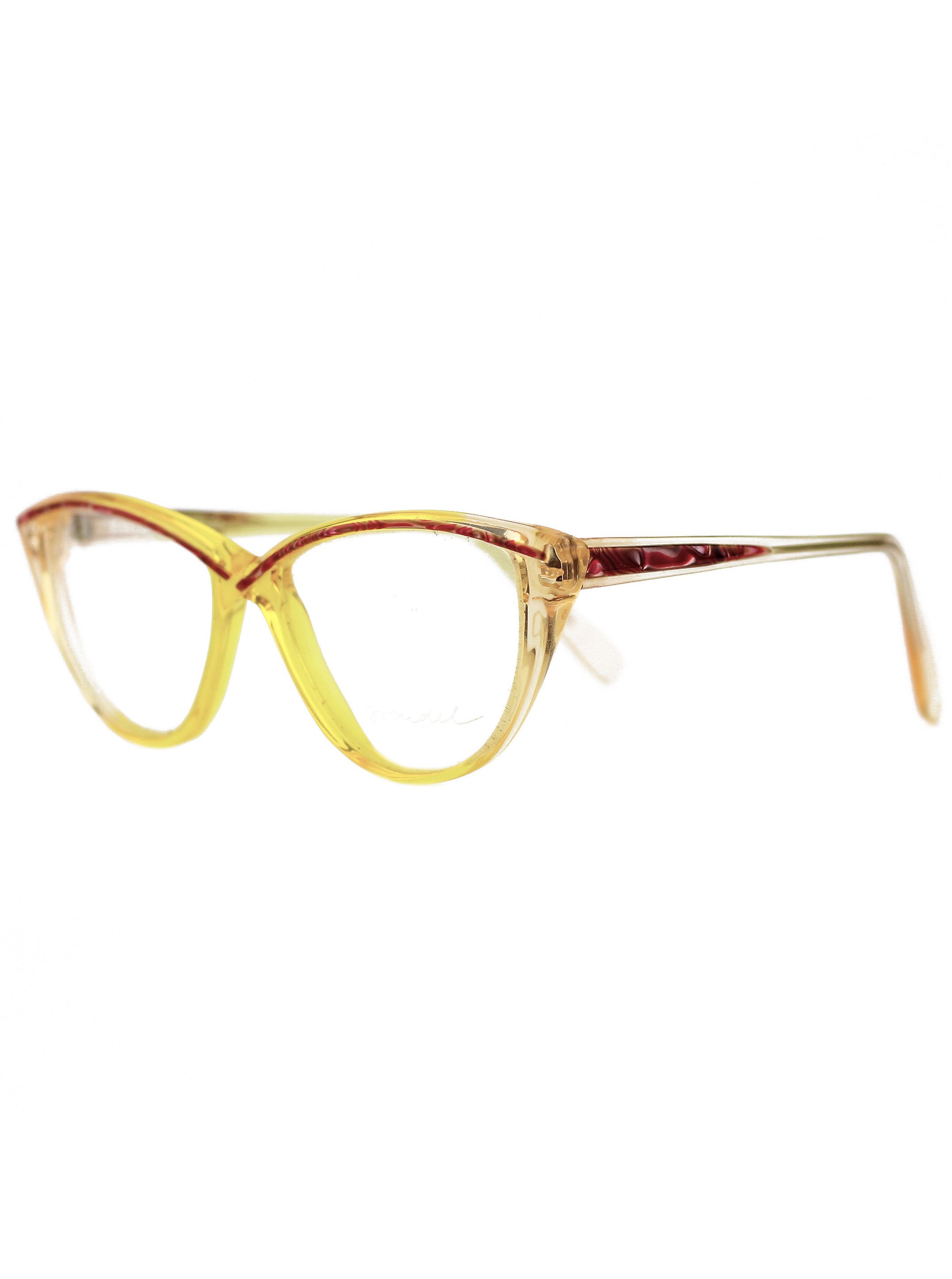 Vintage 70s 80s NOS vintage Brendel cat eye glasses optical frames Size ONE SIZE - 1 Thumbnail