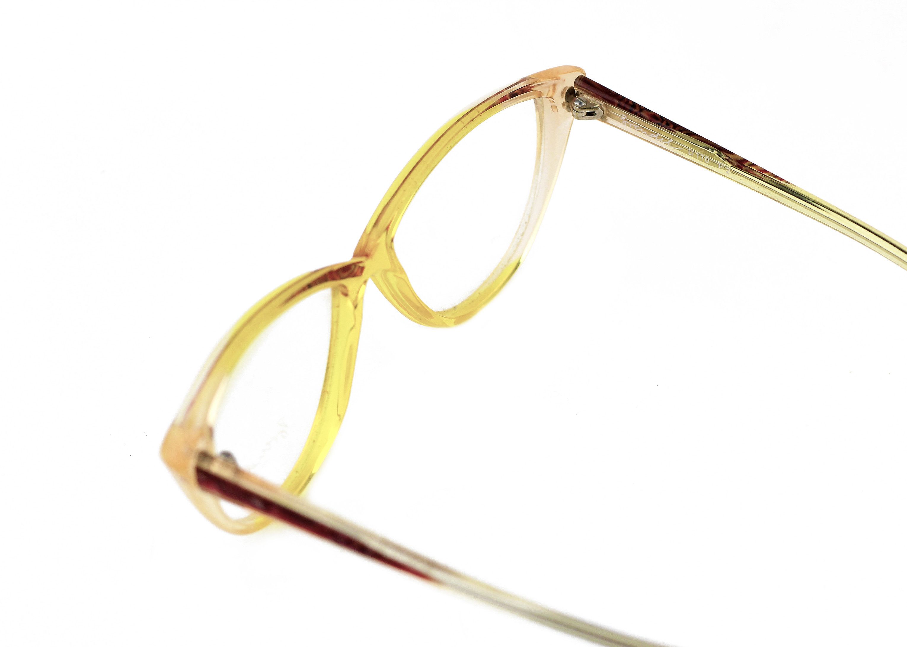 Vintage 70s 80s NOS vintage Brendel cat eye glasses optical frames Size ONE SIZE - 7 Thumbnail