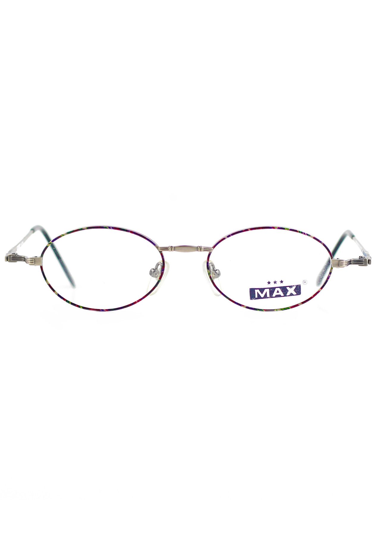Vintage NOS 90s vintage MAX Optik 35003 oval glasses optical frames Size ONE SIZE - 2 Thumbnail