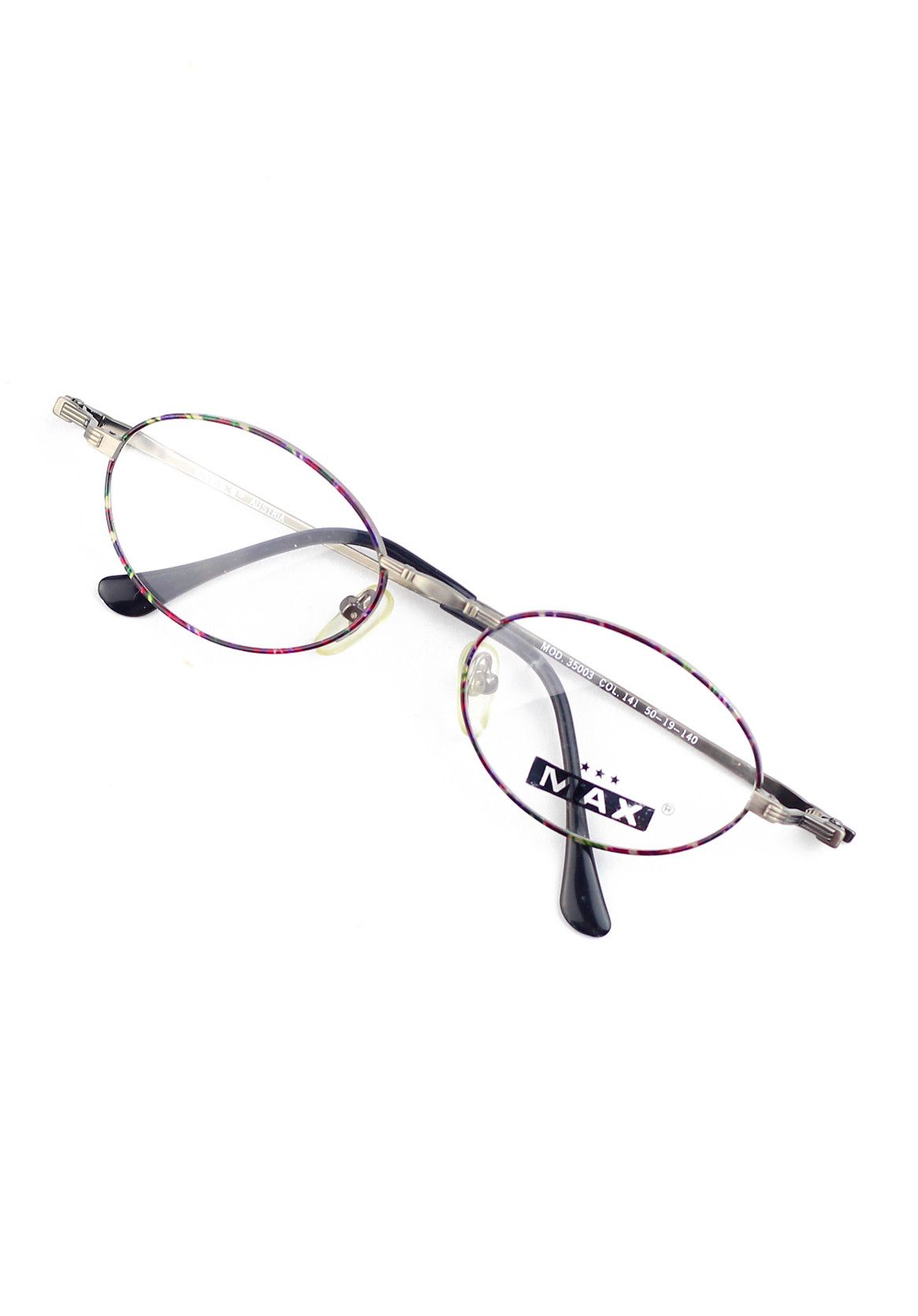 Vintage NOS 90s vintage MAX Optik 35003 oval glasses optical frames Size ONE SIZE - 8 Thumbnail