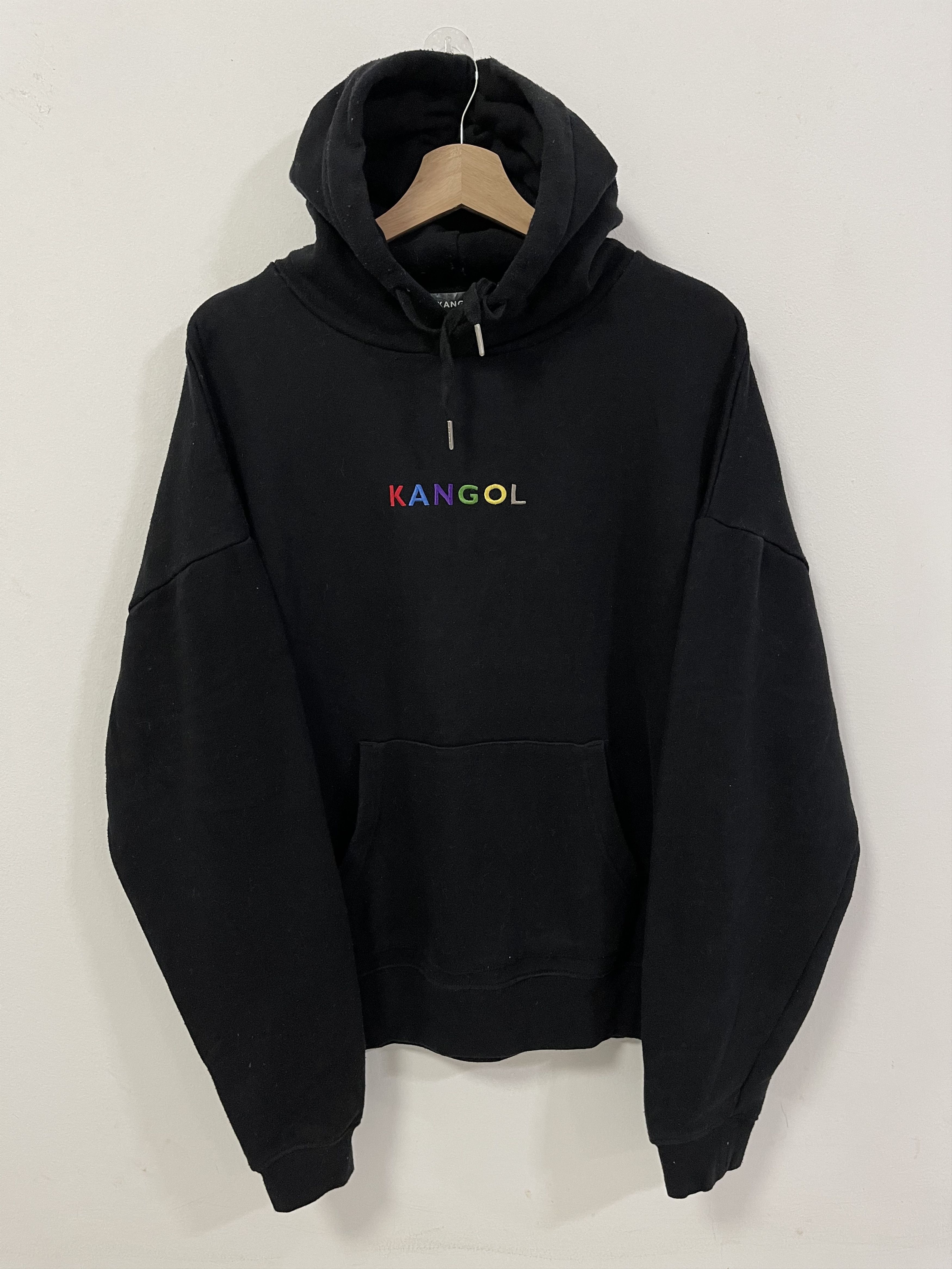 Kangol × Vintage Vintage Kangol Embroidery Rainbow Baggy Style Hoodie Size US L / EU 52-54 / 3 - 1 Thumbnail