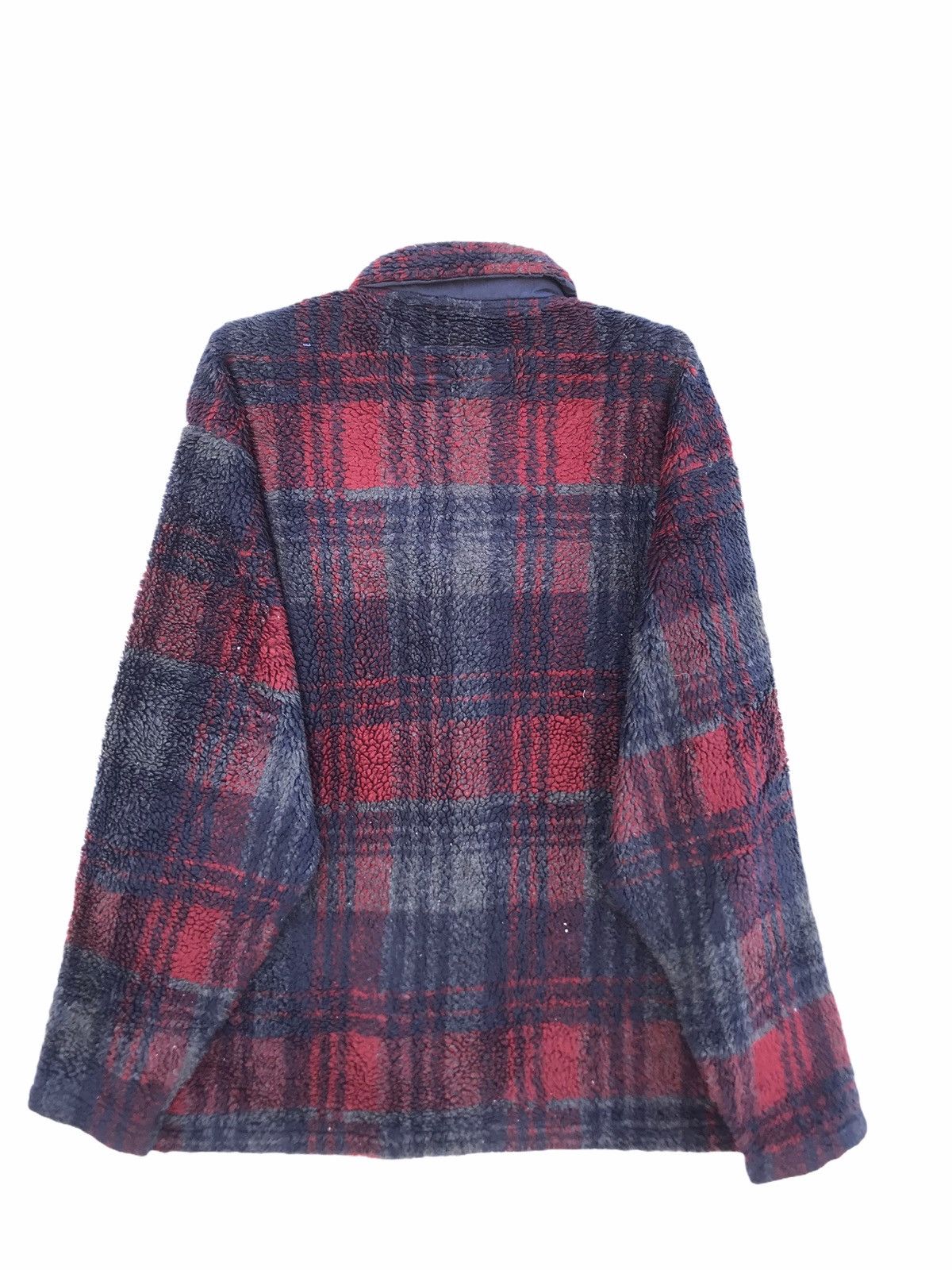 Columbia Vintage Columbia Tartan Style Fleece Jacket Size US L / EU 52-54 / 3 - 2 Thumbnail
