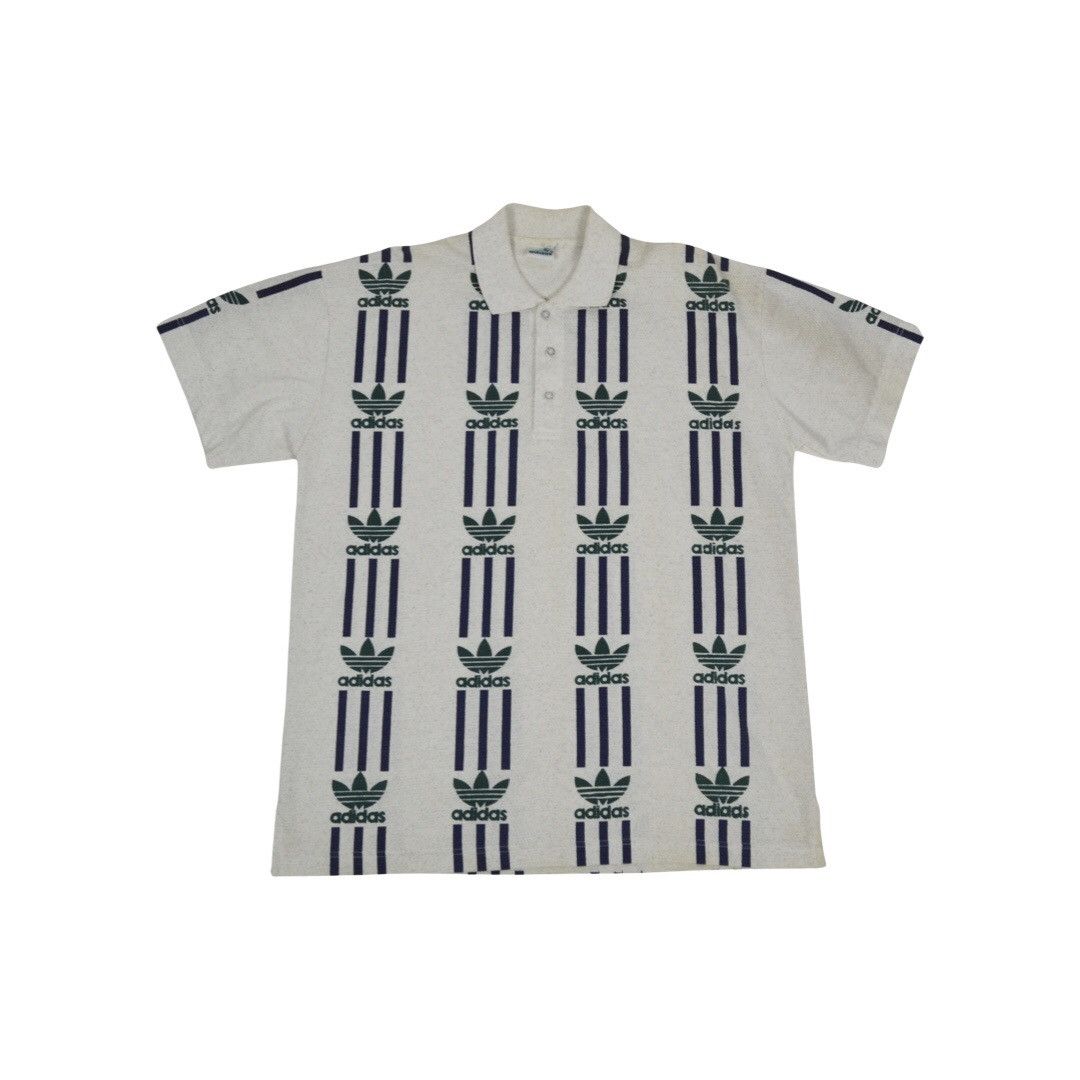 Adidas × Equipment × Vintage Vintage Adidas Equipment Logo Polo Shirt Size US L / EU 52-54 / 3 - 2 Thumbnail