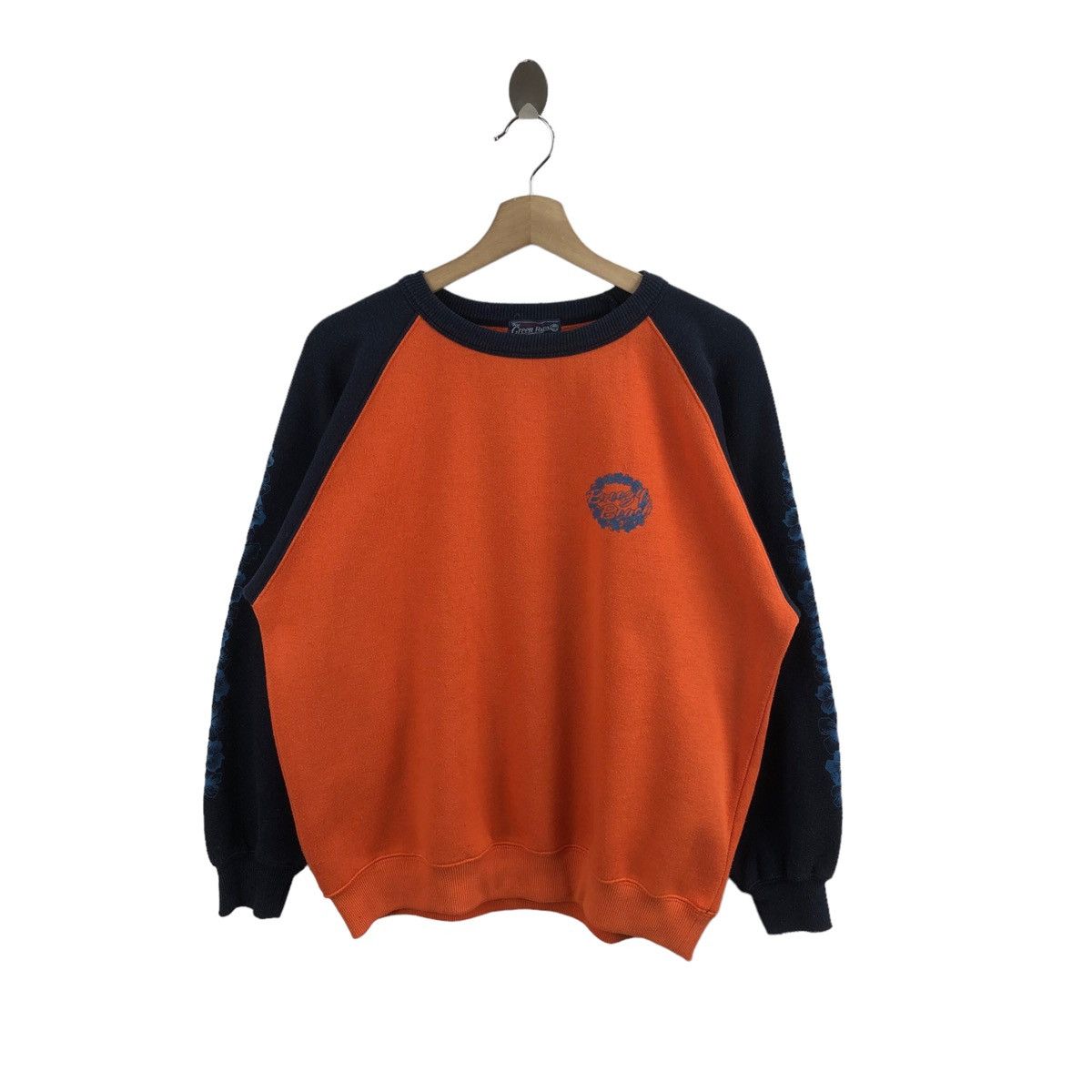 Pick!! Vtg GREEN RUN Surf Sweatshirt Pullover Jumper