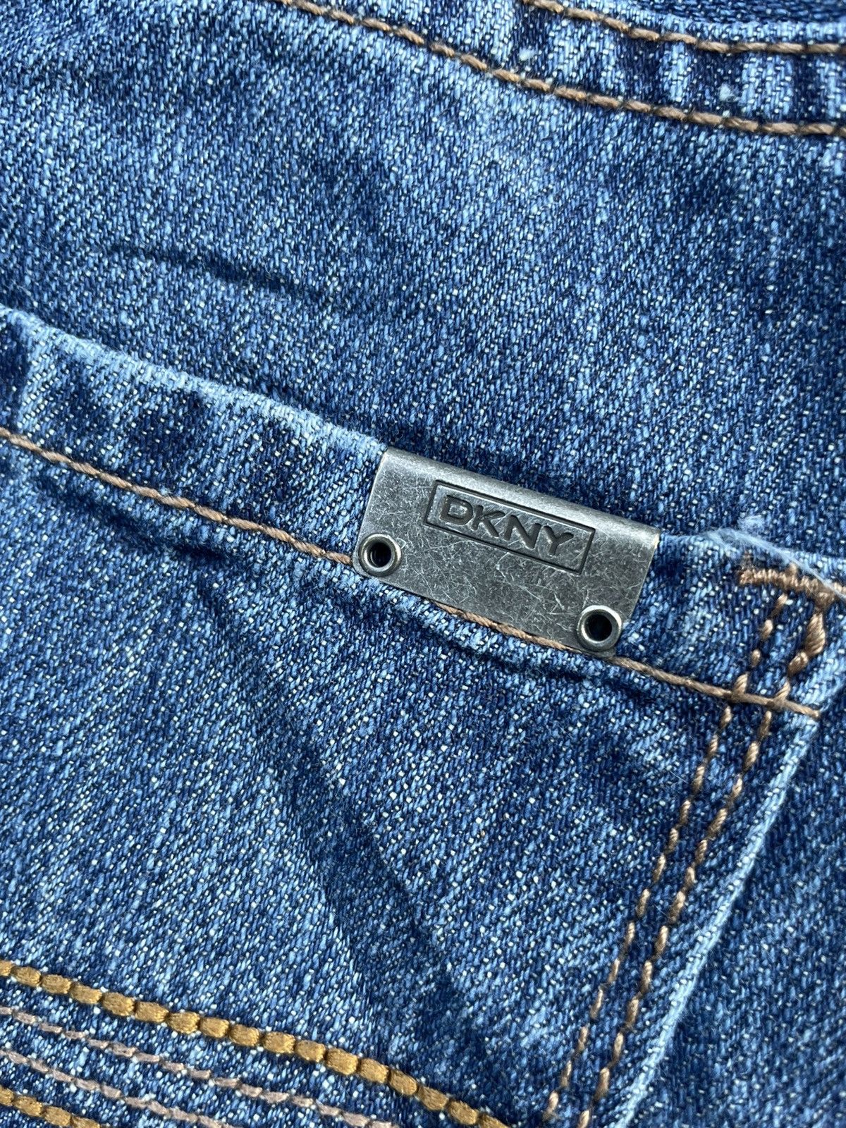 DKNY × Designer DKNY Mott Distresed Denim Size US 32 / EU 48 - 14 Thumbnail