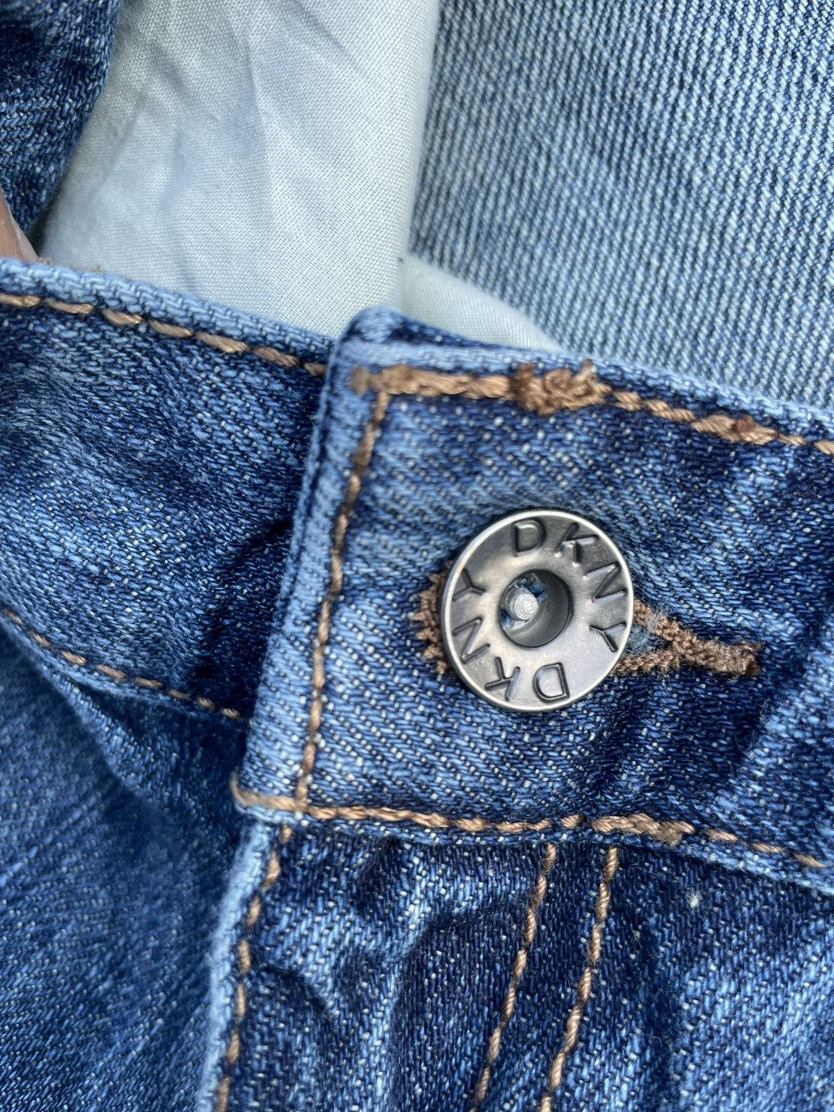 DKNY × Designer DKNY Mott Distresed Denim Size US 32 / EU 48 - 18 Thumbnail