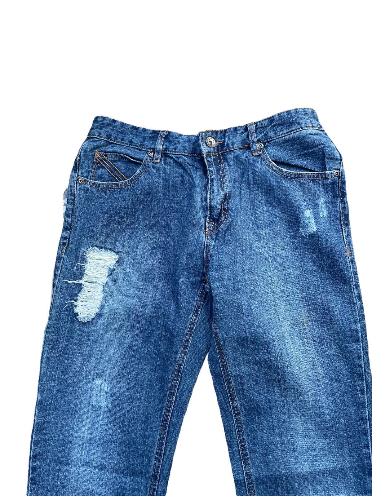 DKNY × Designer DKNY Mott Distresed Denim Size US 32 / EU 48 - 5 Thumbnail