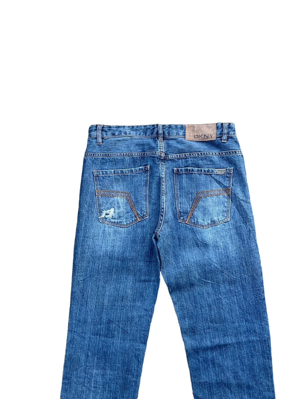 DKNY × Designer DKNY Mott Distresed Denim Size US 32 / EU 48 - 10 Thumbnail