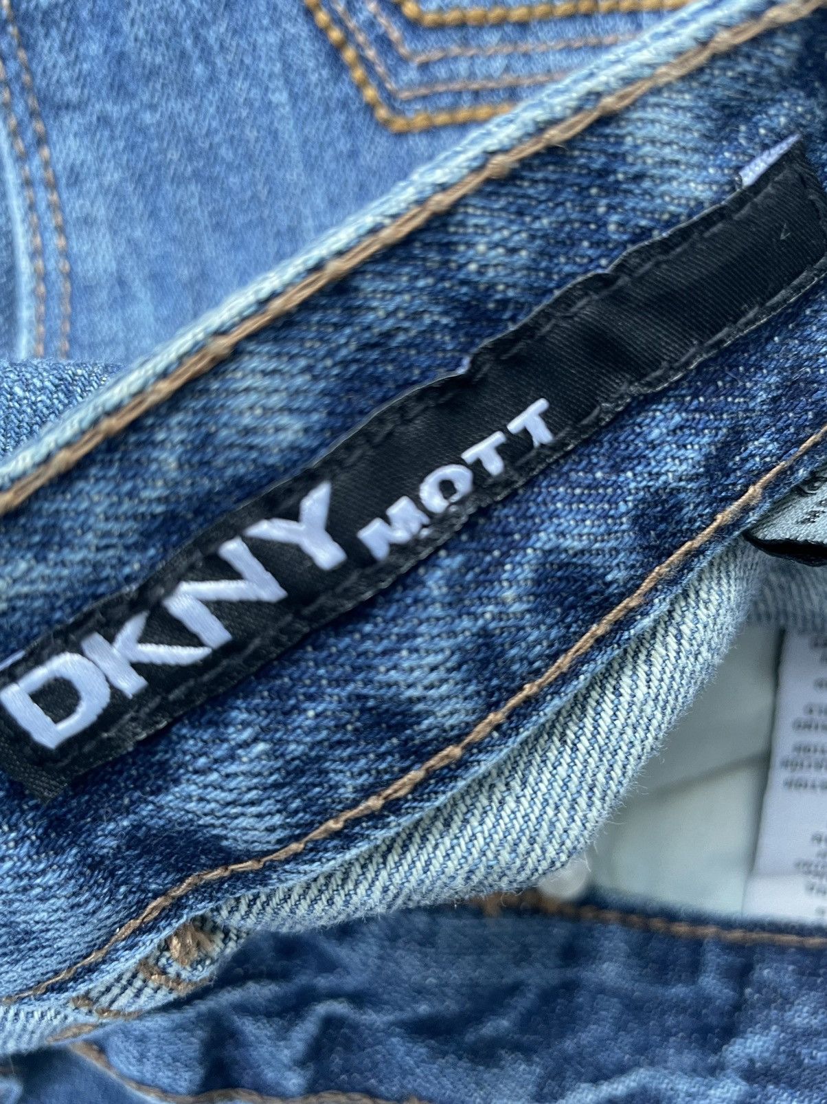 DKNY × Designer DKNY Mott Distresed Denim Size US 32 / EU 48 - 16 Thumbnail