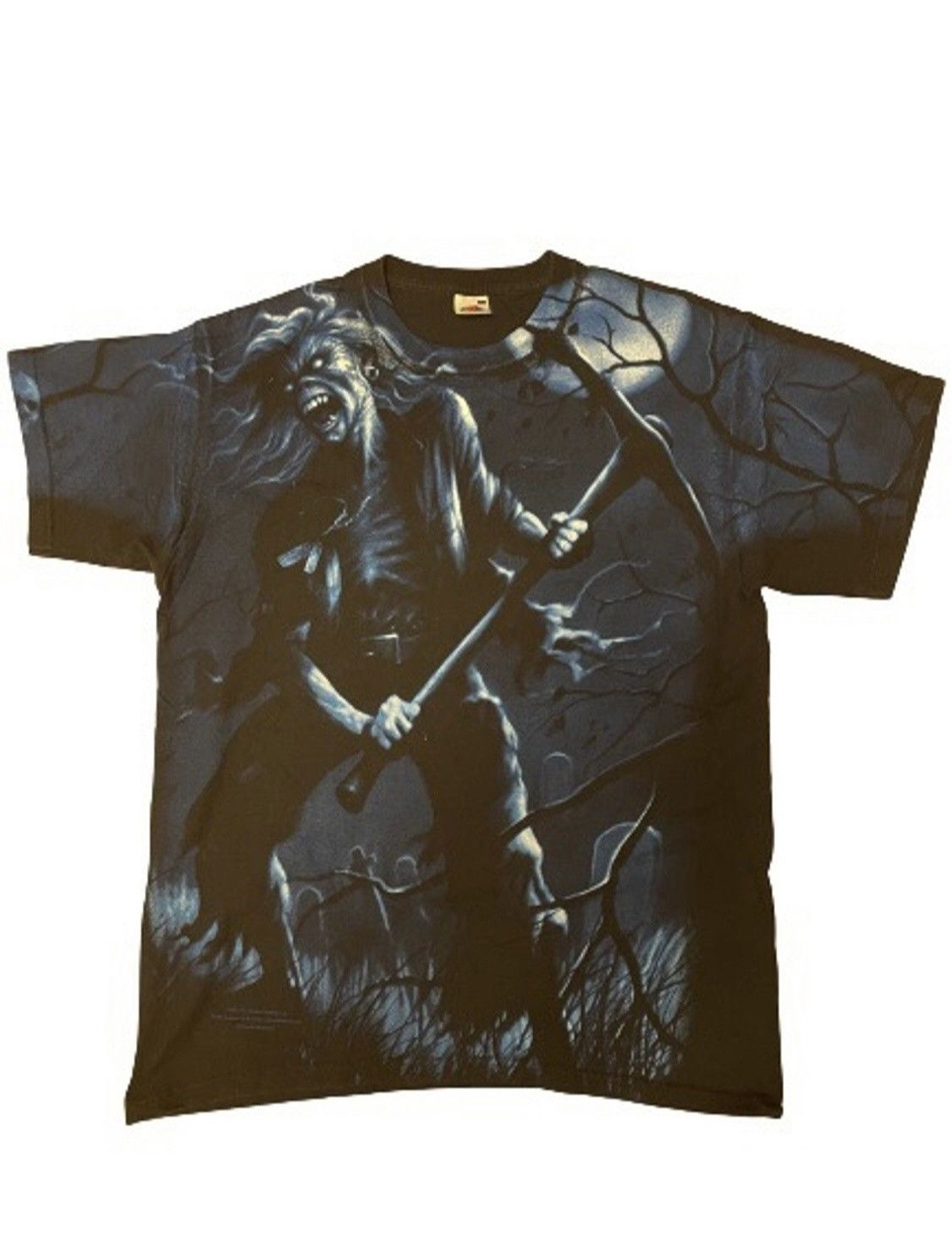 All over print Iron Maiden Benjamin Breeg vintage tee