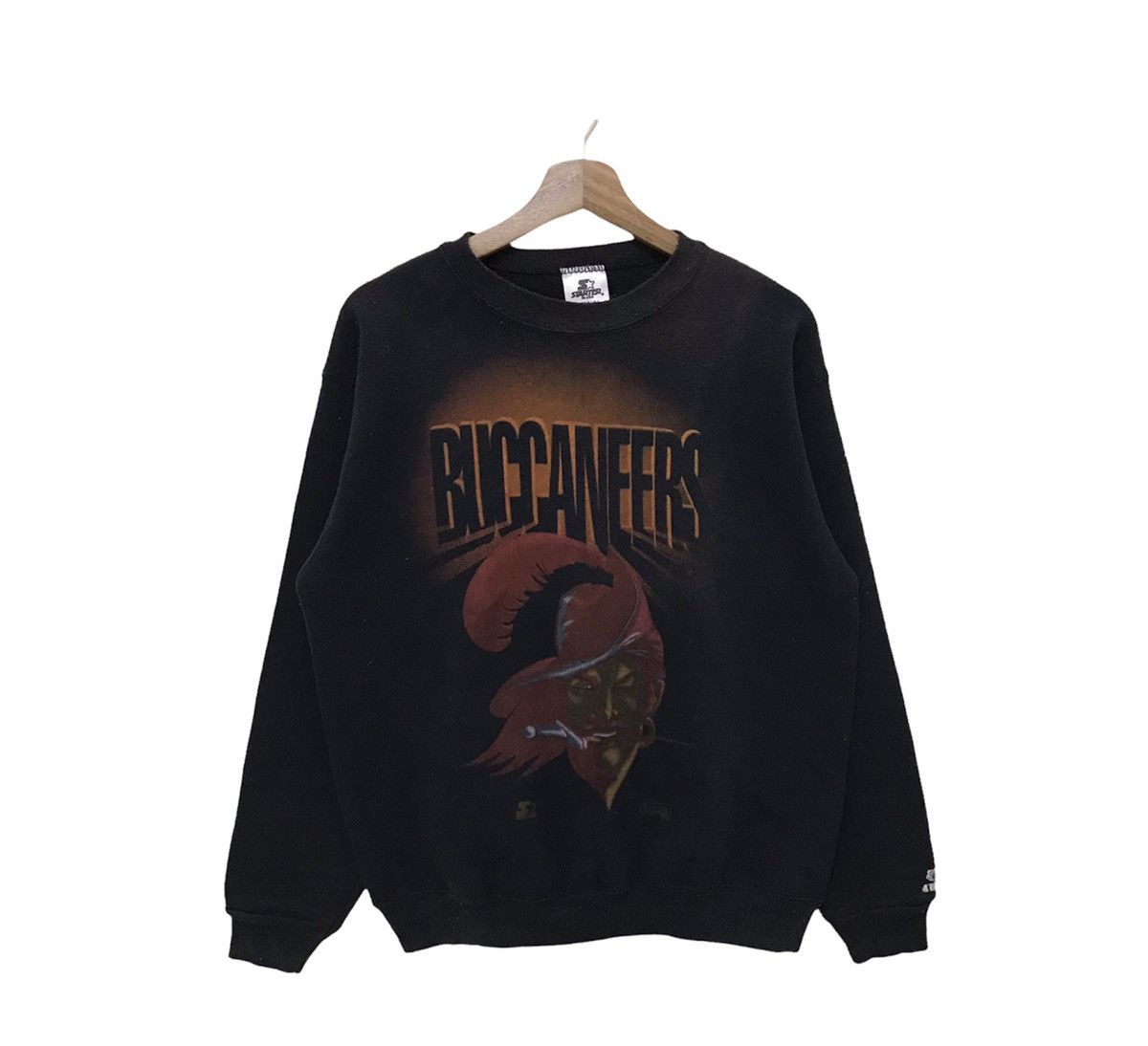 Starter × Vintage Vintage Starter Buccaneers American Footbal Team Sweatshirt Size US S / EU 44-46 / 1 - 1 Thumbnail