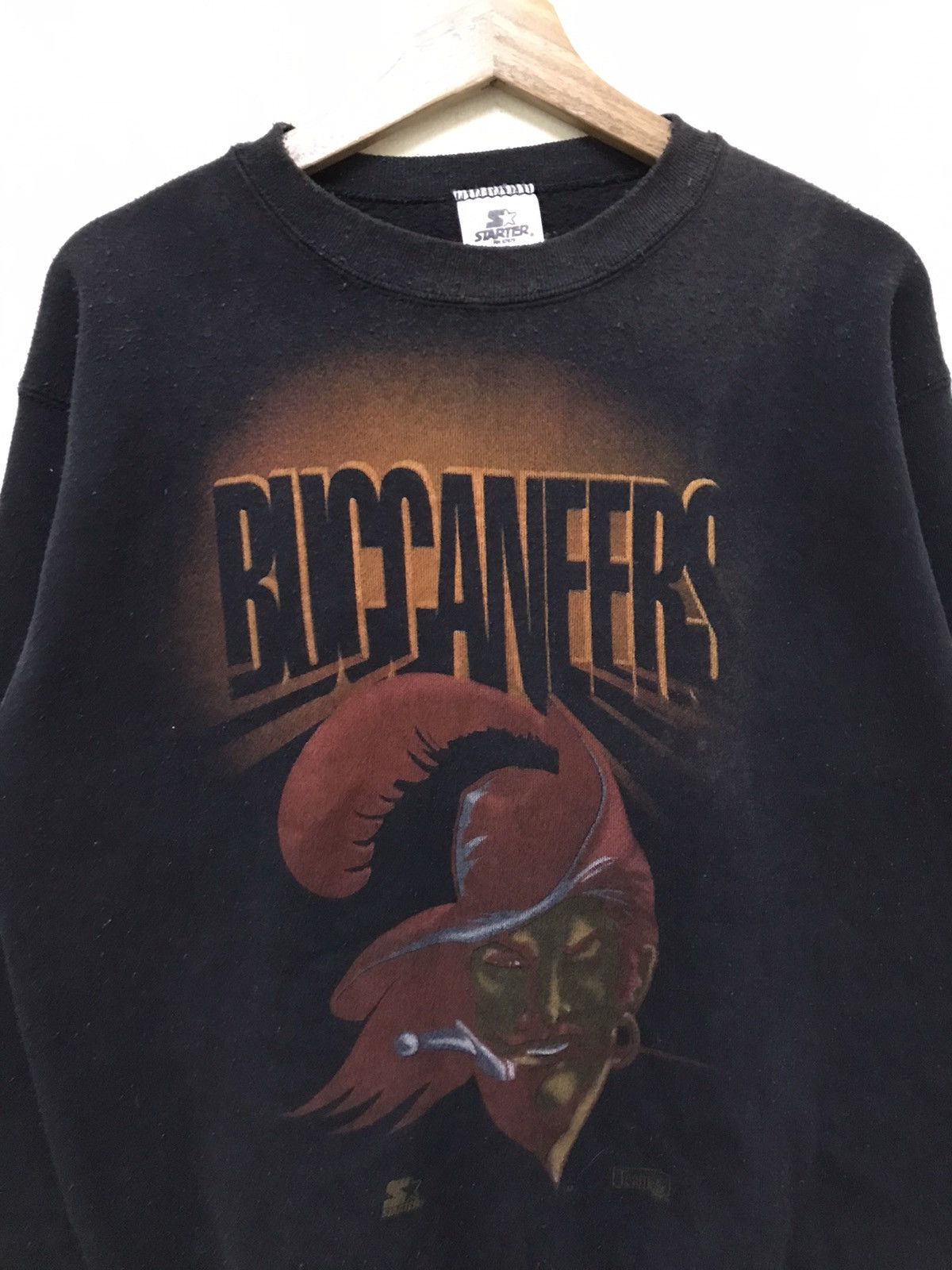 Starter × Vintage Vintage Starter Buccaneers American Footbal Team Sweatshirt Size US S / EU 44-46 / 1 - 3 Thumbnail
