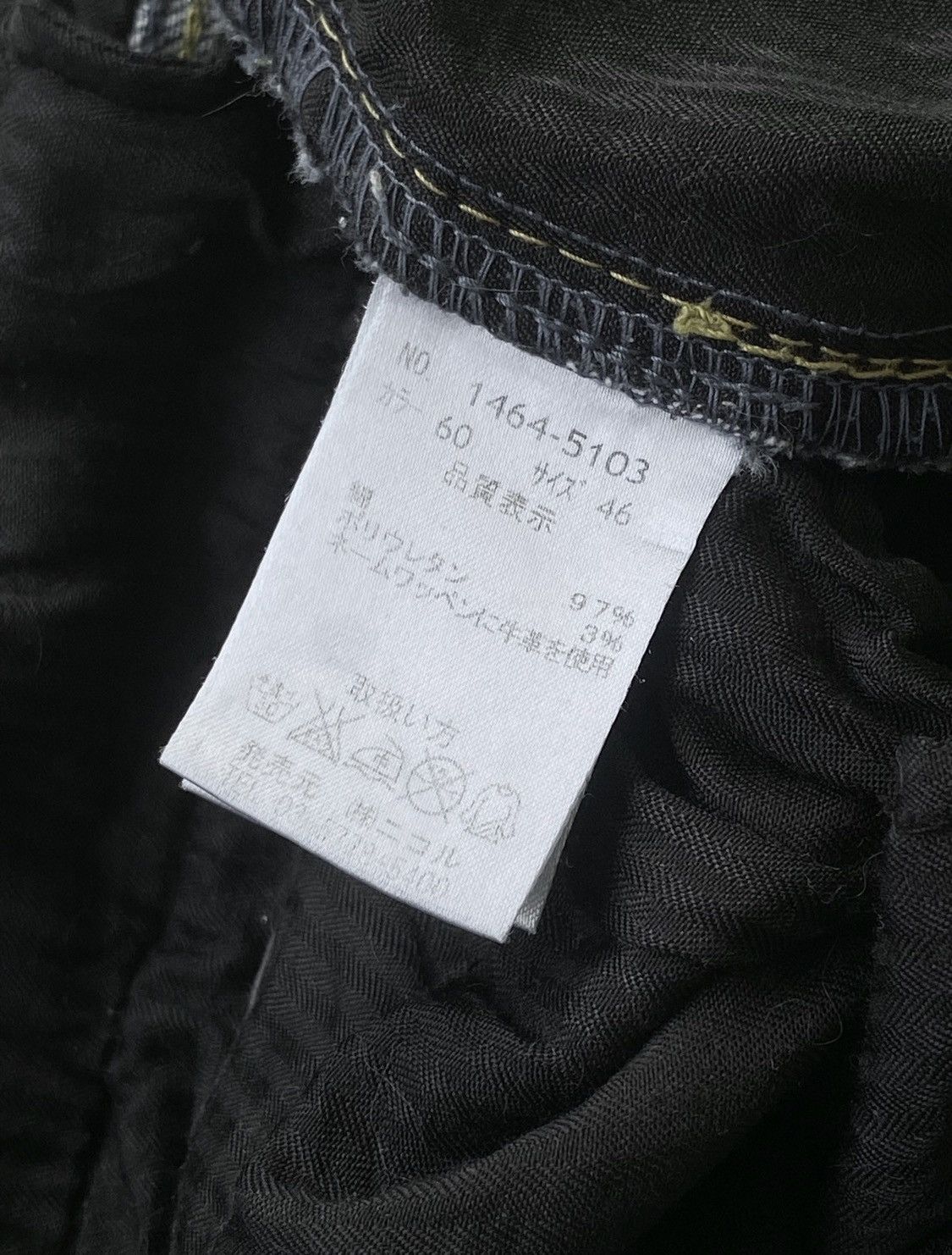 Hysteric Glamour × Japanese Brand × Vintage 2000s Nicole Club For Men Jeans Size US 29 - 10 Thumbnail