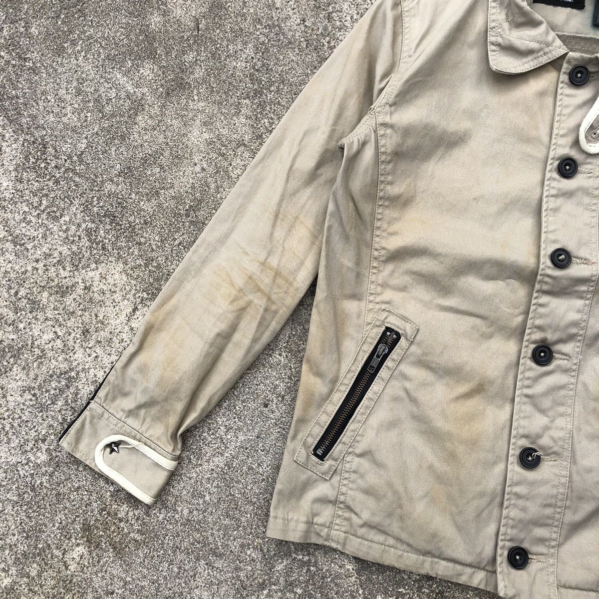 JACKROSE × Vintage 🔥Thrash🔥Jack Rose Primal Seed Rude Worker Biker Chore Jacket Size US XS / EU 42 / 0 - 6 Thumbnail
