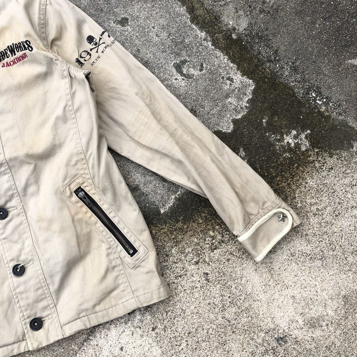 JACKROSE × Vintage 🔥Thrash🔥Jack Rose Primal Seed Rude Worker Biker Chore Jacket Size US XS / EU 42 / 0 - 4 Thumbnail