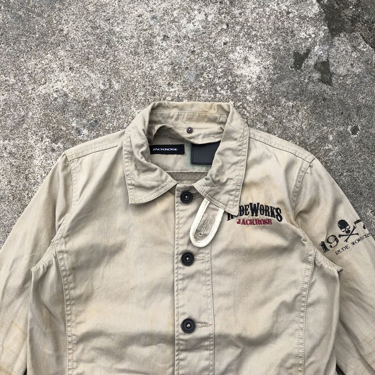 JACKROSE × Vintage 🔥Thrash🔥Jack Rose Primal Seed Rude Worker Biker Chore Jacket Size US XS / EU 42 / 0 - 2 Thumbnail
