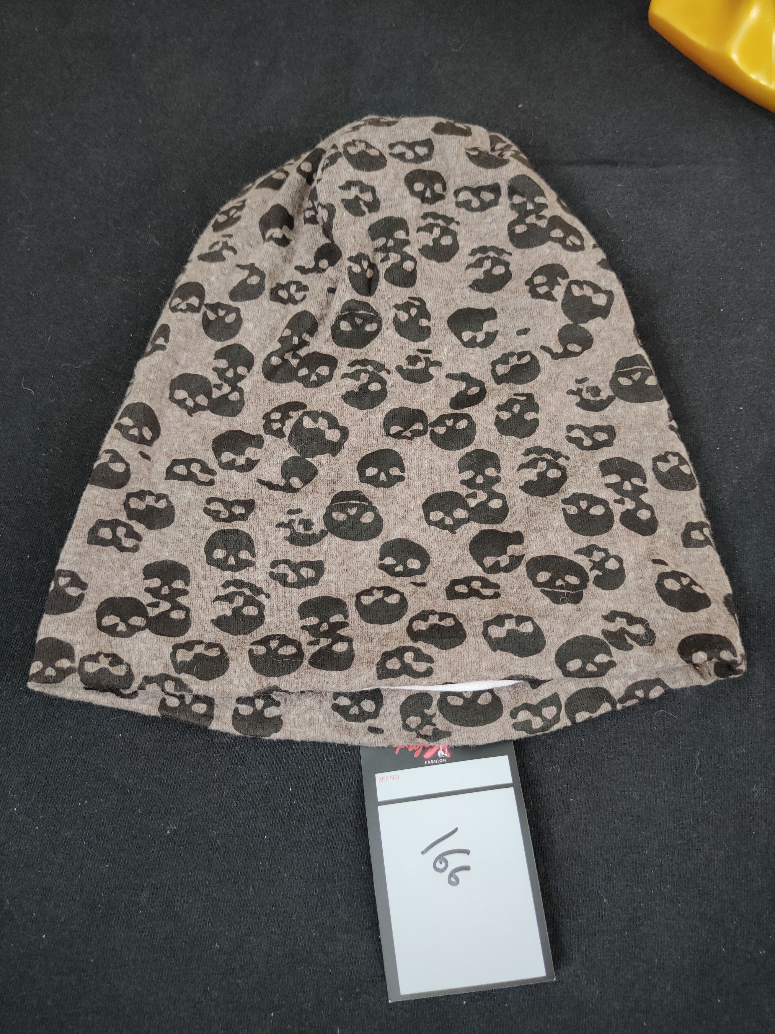 Designer Japanese Brand full print skull beanie hat snow cap #166 Size ONE SIZE - 5 Thumbnail