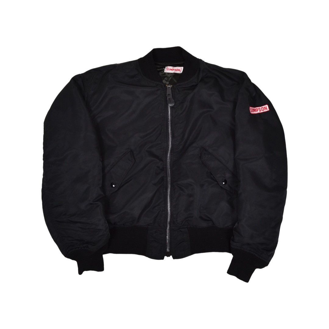Alpha Industries × Vintage Vintage Alpha Industries SIMPSON Racing Team Motorsport Size US XL / EU 56 / 4 - 2 Thumbnail