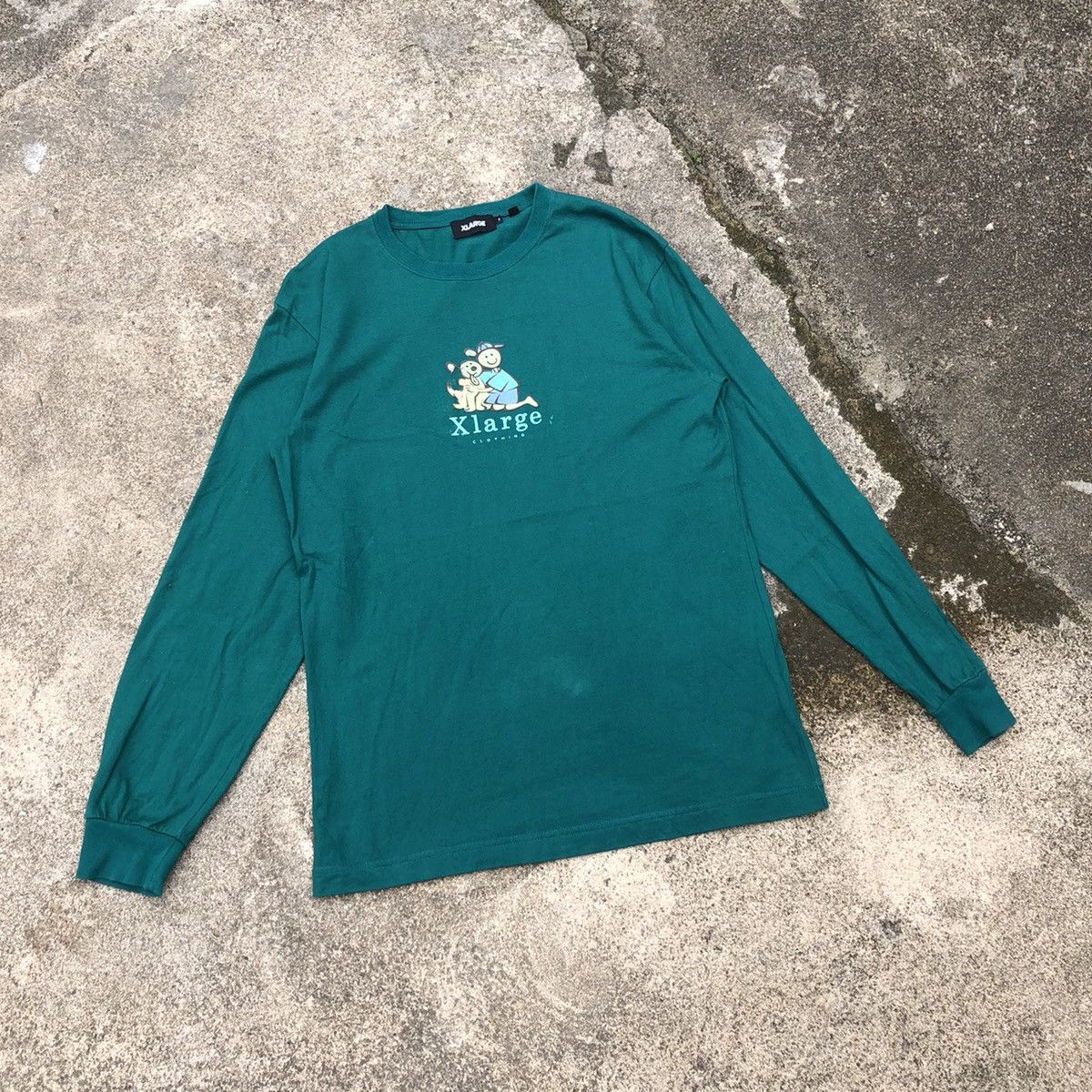 Vintage × Xlarge 🔥Rare🔥Vintage X Large Skateboards Printed Longsleeves Tee Size US M / EU 48-50 / 2 - 1 Thumbnail