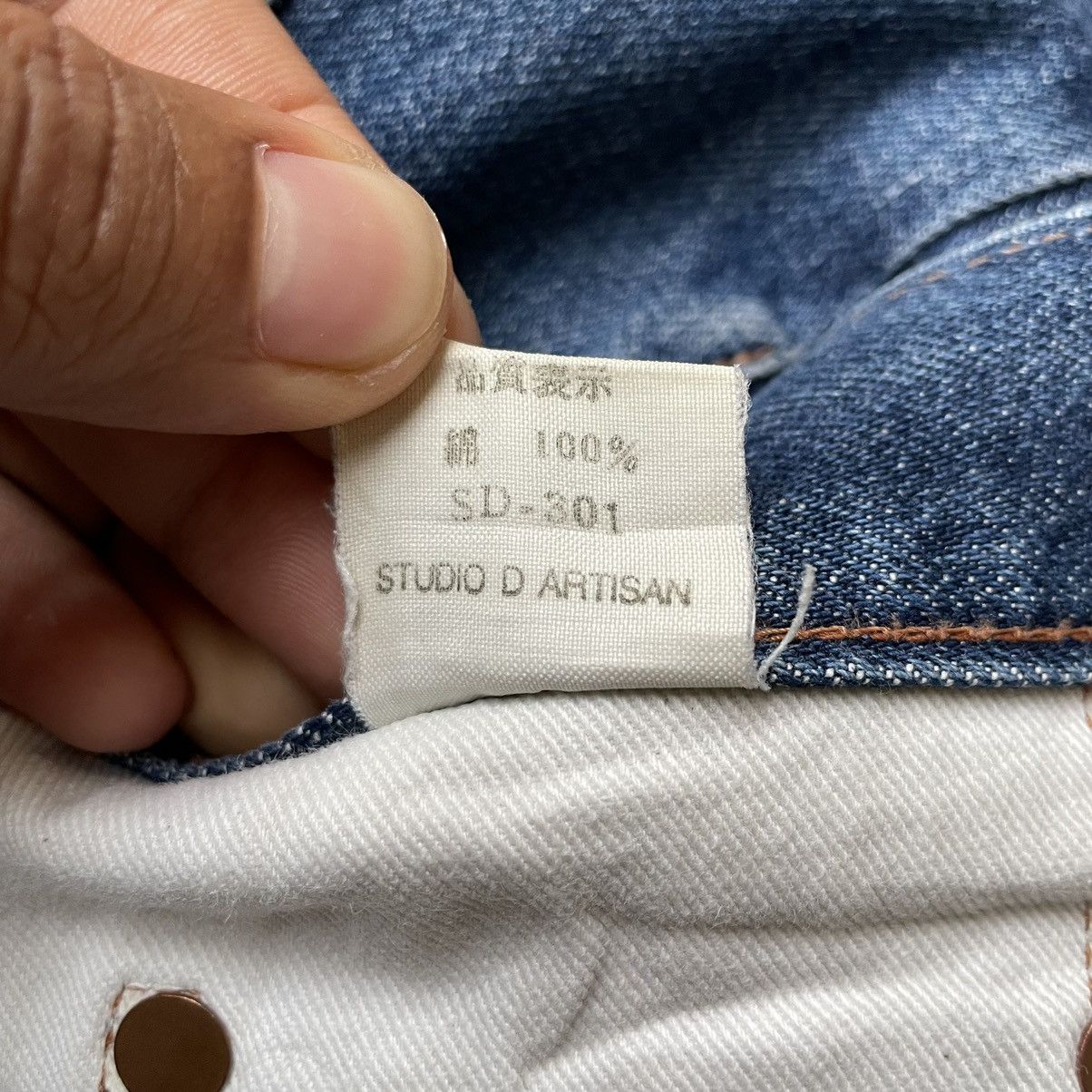Other Vintage 1St 90’s SD-301 & Studio D Artisan Selvedge Denim Size US 35 - 9 Thumbnail