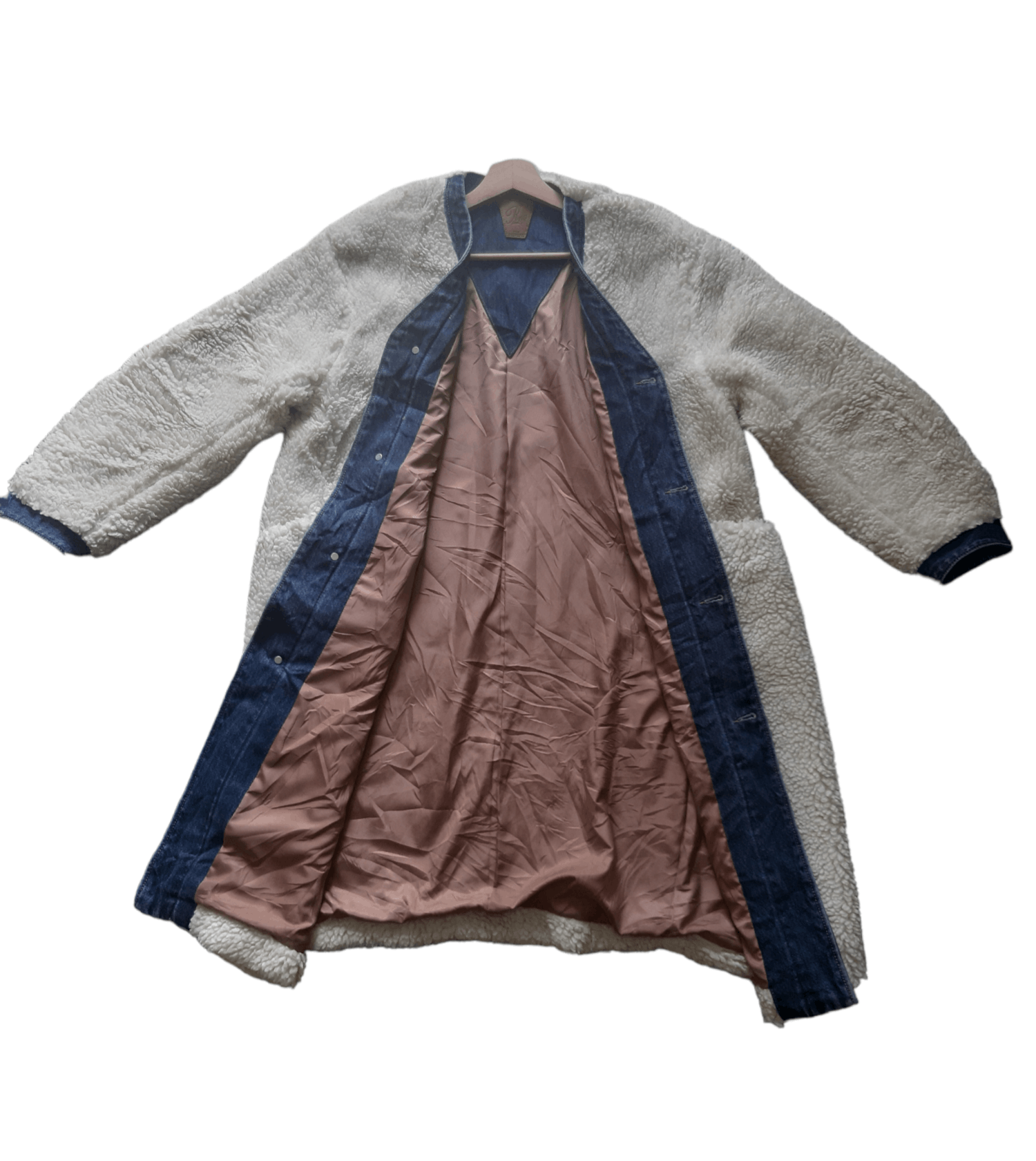 Japanese Brand True Vintage Internasional World Jeans Sherpa Long Jacket Size US L / EU 52-54 / 3 - 2 Thumbnail