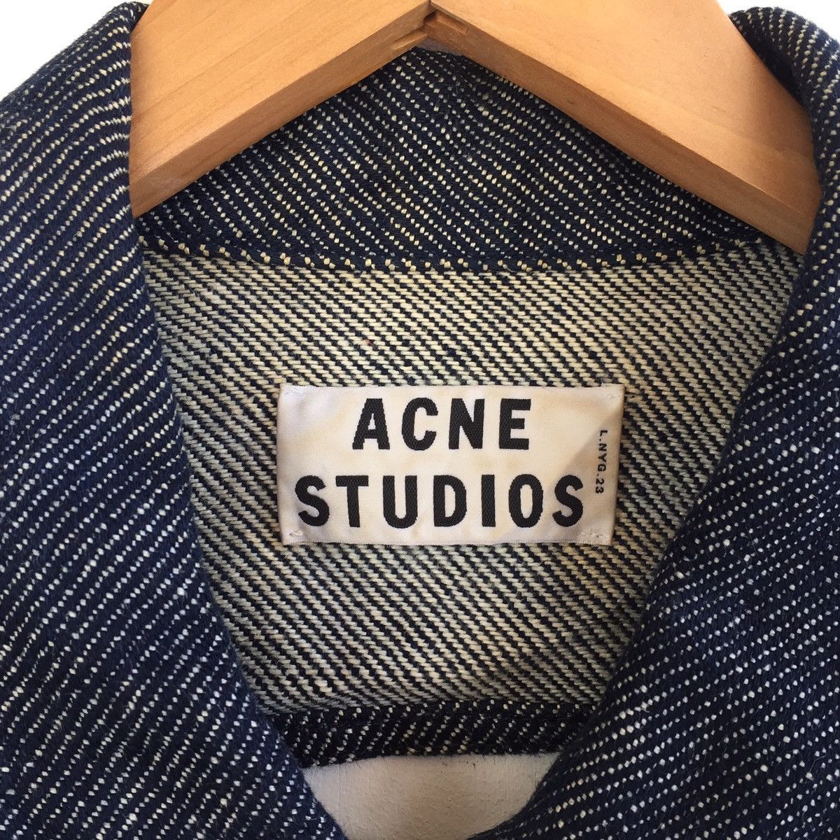 Acne Studios Acne Studios Cropped Women Trucker Jacket Size L / US 10 / IT 46 - 7 Thumbnail