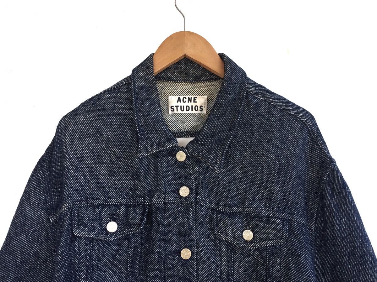 Acne Studios Acne Studios Cropped Women Trucker Jacket Size L / US 10 / IT 46 - 3 Thumbnail