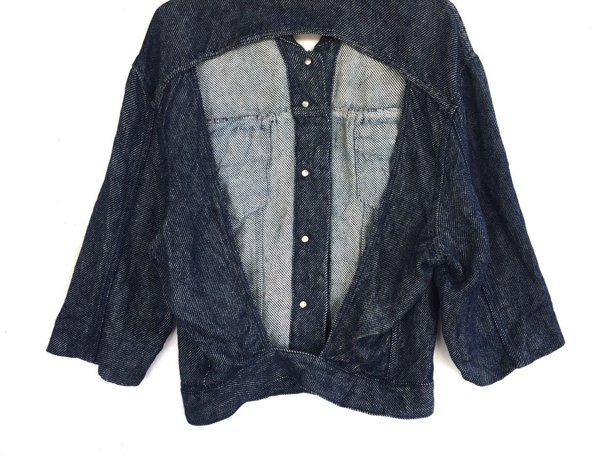 Acne Studios Acne Studios Cropped Women Trucker Jacket Size L / US 10 / IT 46 - 8 Thumbnail