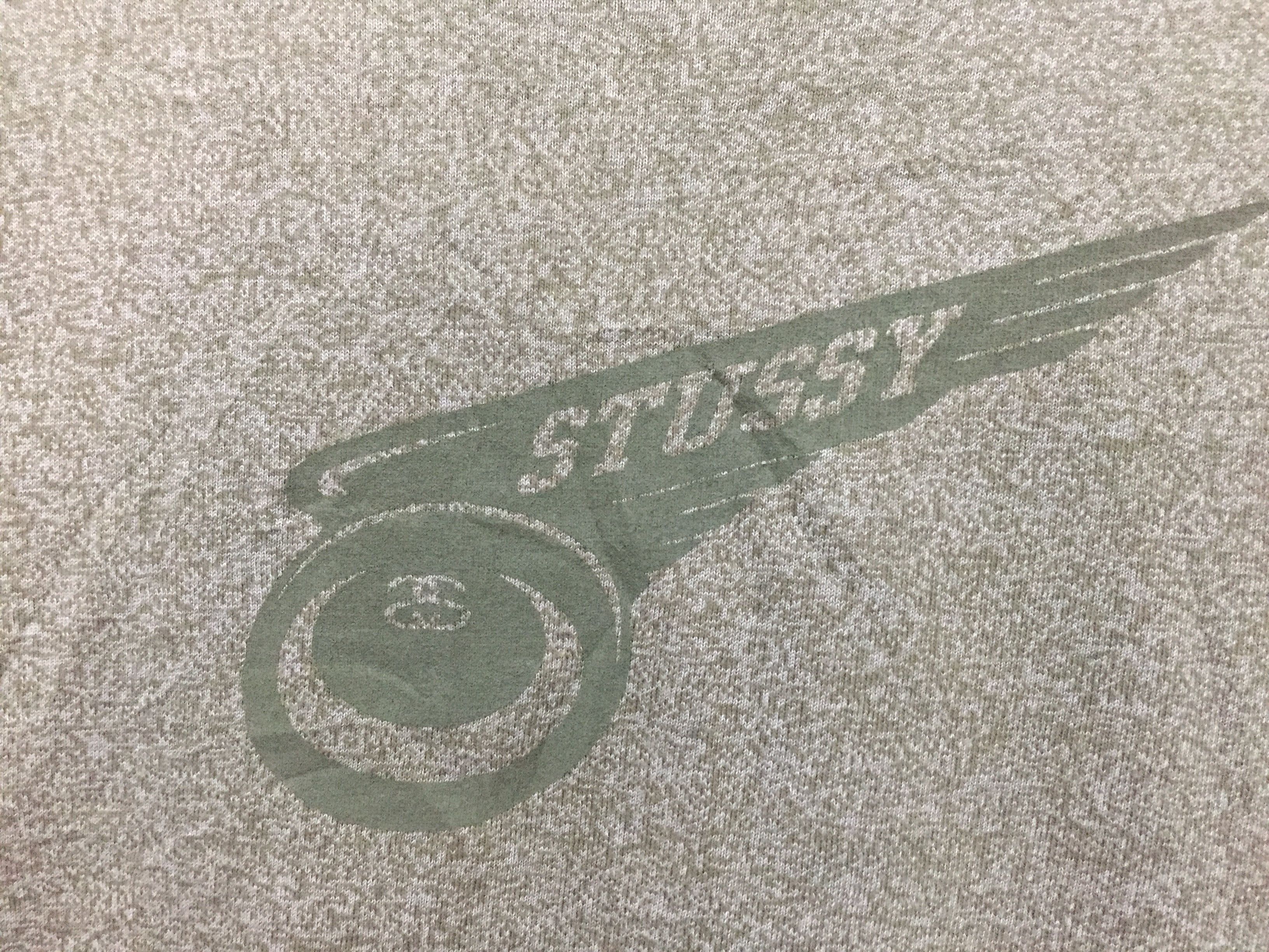 Stussy 90's STUSSY Salt and pepper DETROIT wing logo tank Size XS / US 0-2 / IT 36-38 - 4 Thumbnail