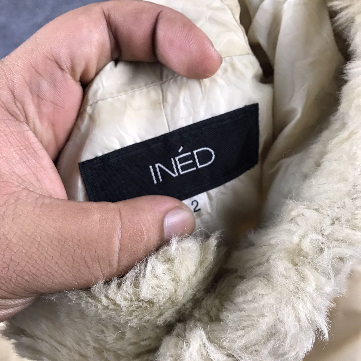 Japanese Brand × Vintage × Yohji Yamamoto Vintage Ined Mohair Jacket inspired by Yohjiyamamoto Size US M / EU 48-50 / 2 - 4 Thumbnail