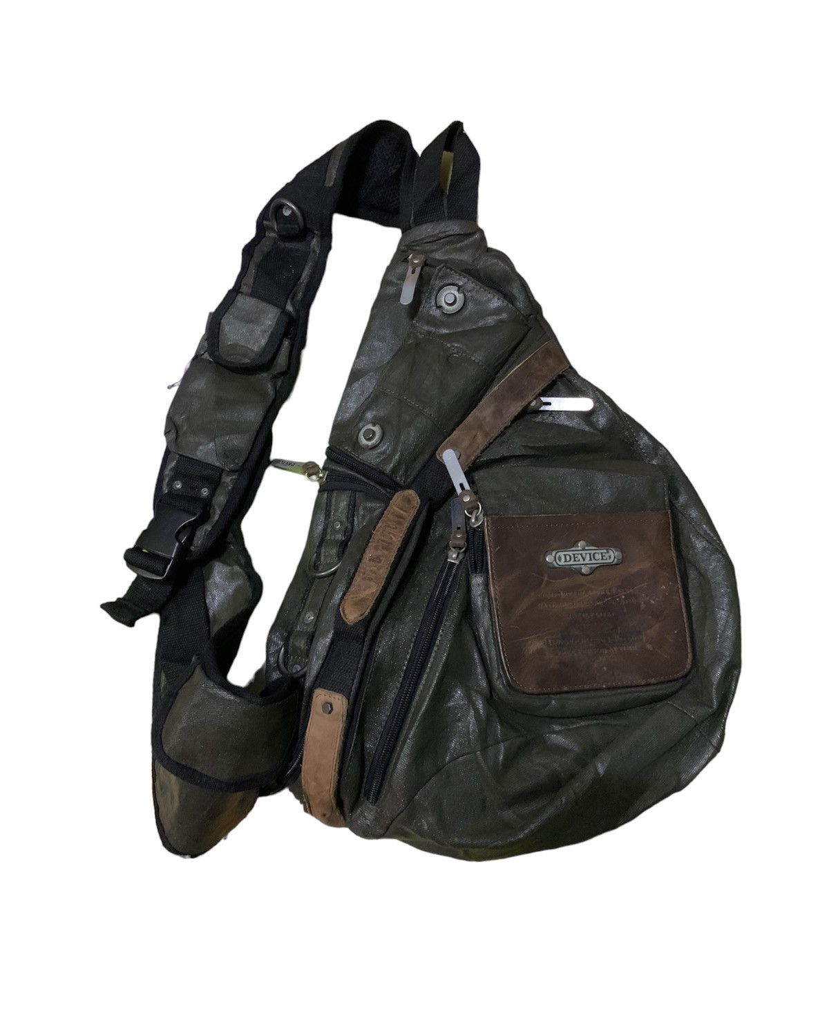 Porter Japanese Brand DEVICE Coated Cross Body Bag Size ONE SIZE - 1 Thumbnail